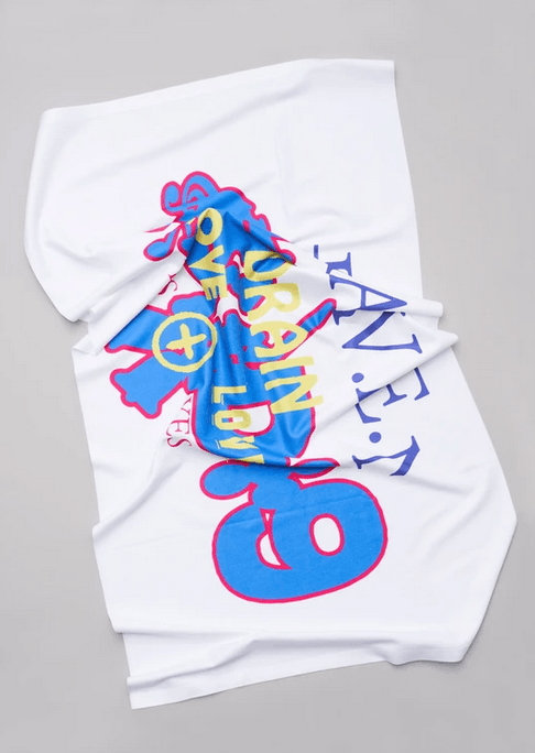 Drain Gang Bladee - ”YES” Glory Bells Towel Size ONE SIZE - 3 Thumbnail