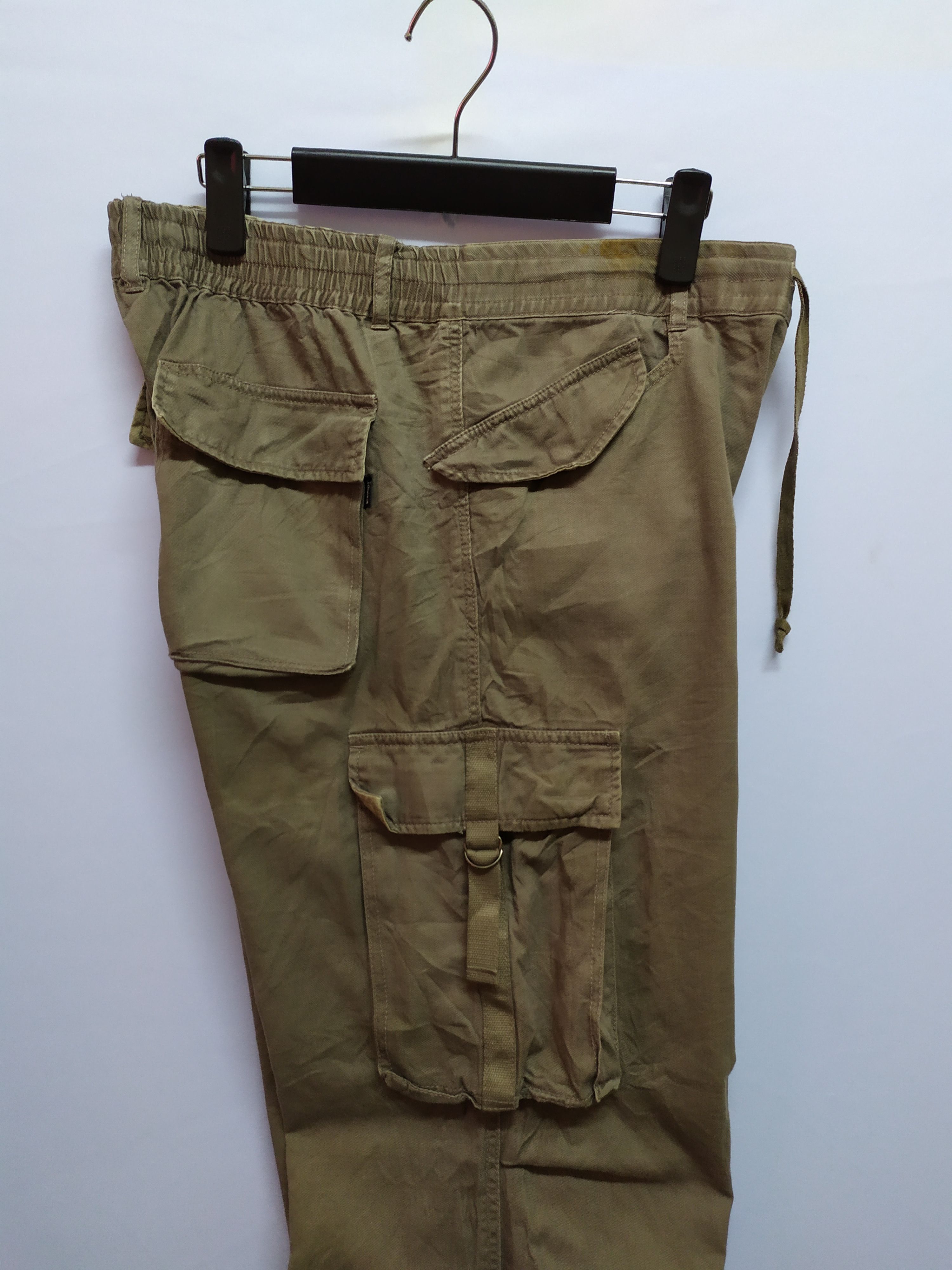Vintage VINTAGE MEN FIELD M-65 FADED CARGO PANTS Size US 32 / EU 48 - 12 Thumbnail