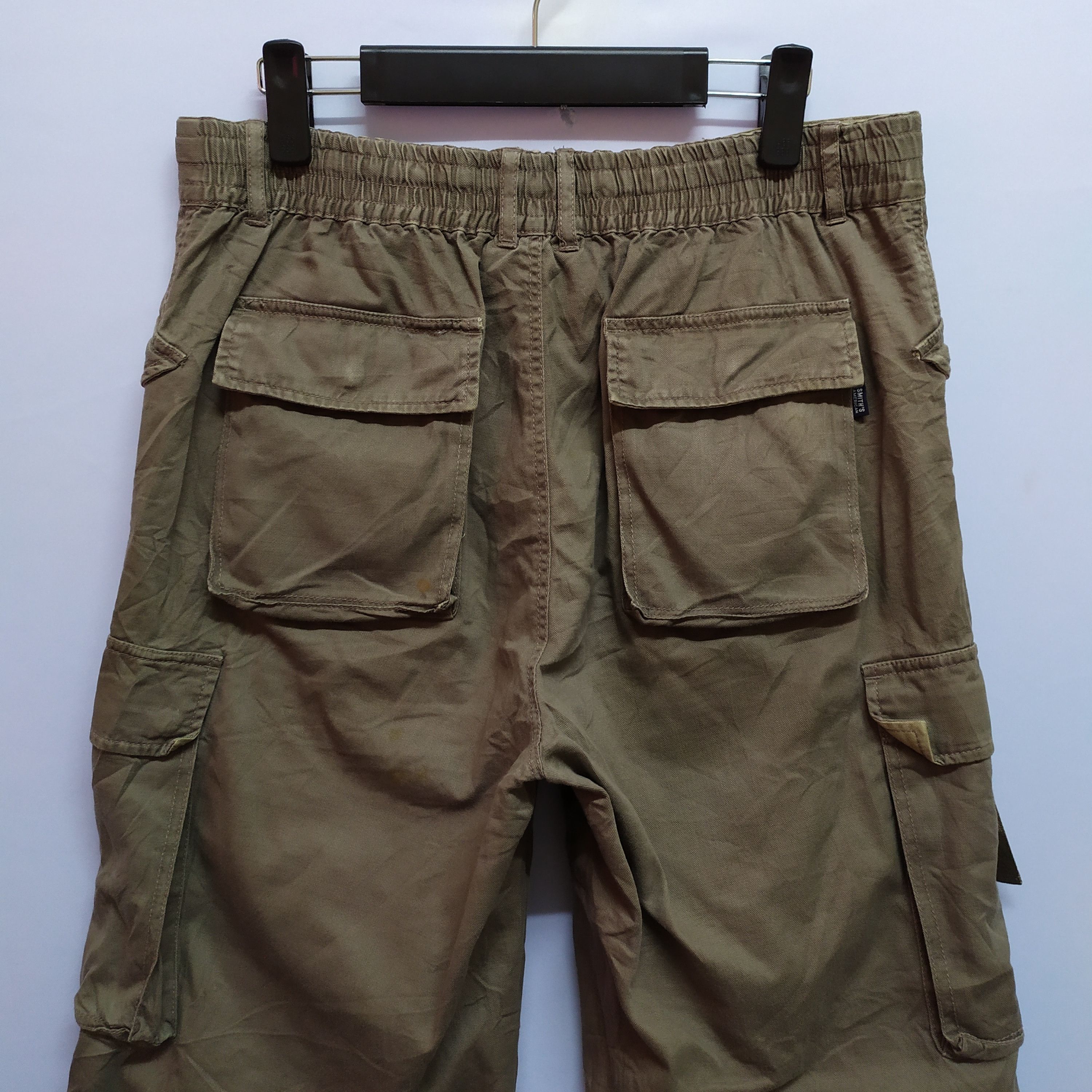 Vintage VINTAGE MEN FIELD M-65 FADED CARGO PANTS Size US 32 / EU 48 - 15 Thumbnail