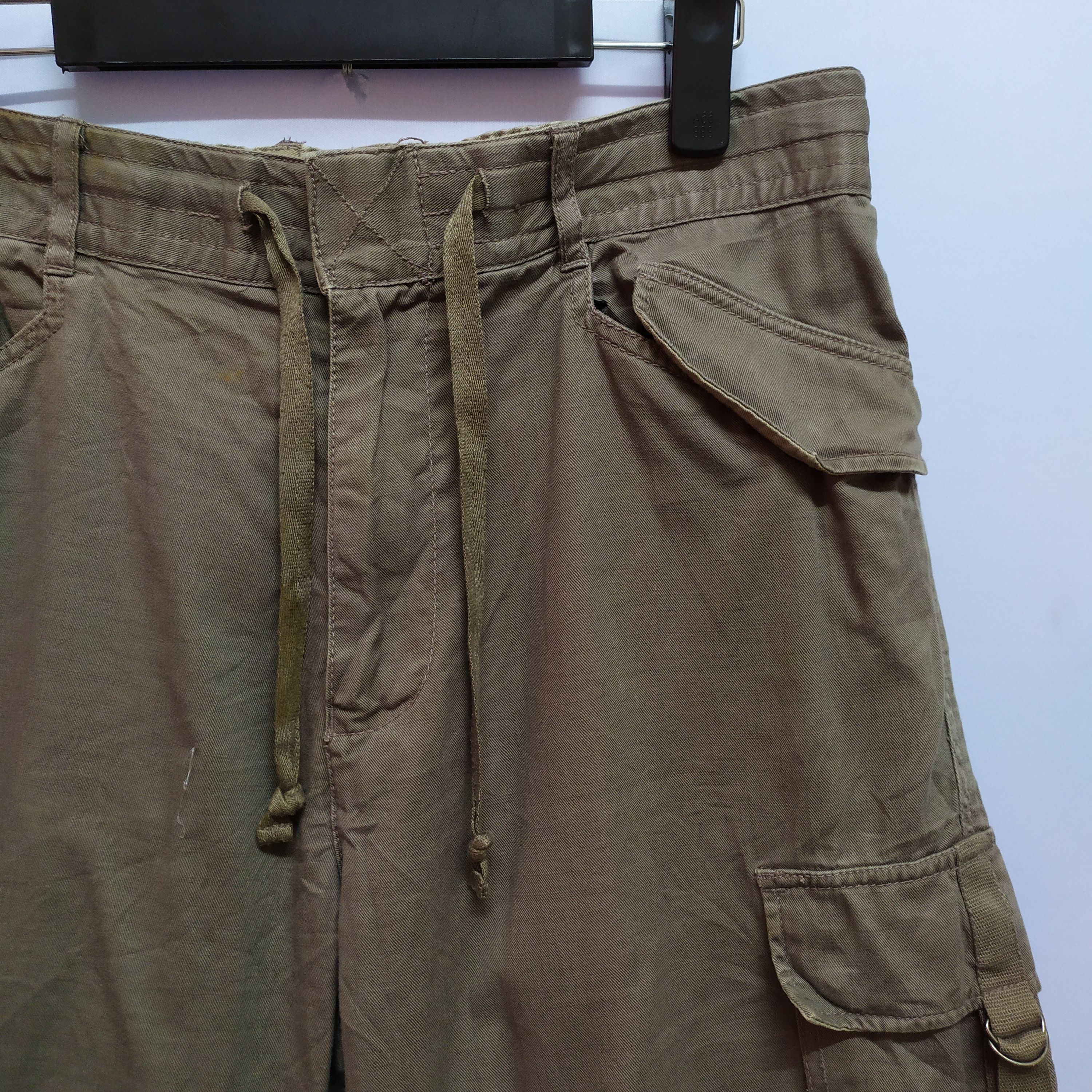 Vintage VINTAGE MEN FIELD M-65 FADED CARGO PANTS Size US 32 / EU 48 - 3 Thumbnail