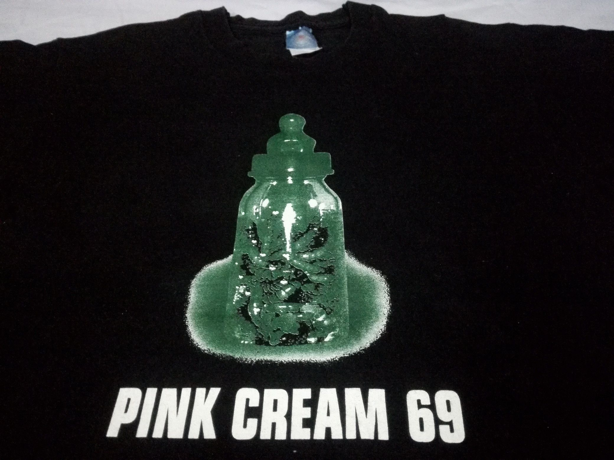 Band Tees Vintage 90s Pink Cream 69 Tour Concert Fandango Records Size US L / EU 52-54 / 3 - 3 Thumbnail