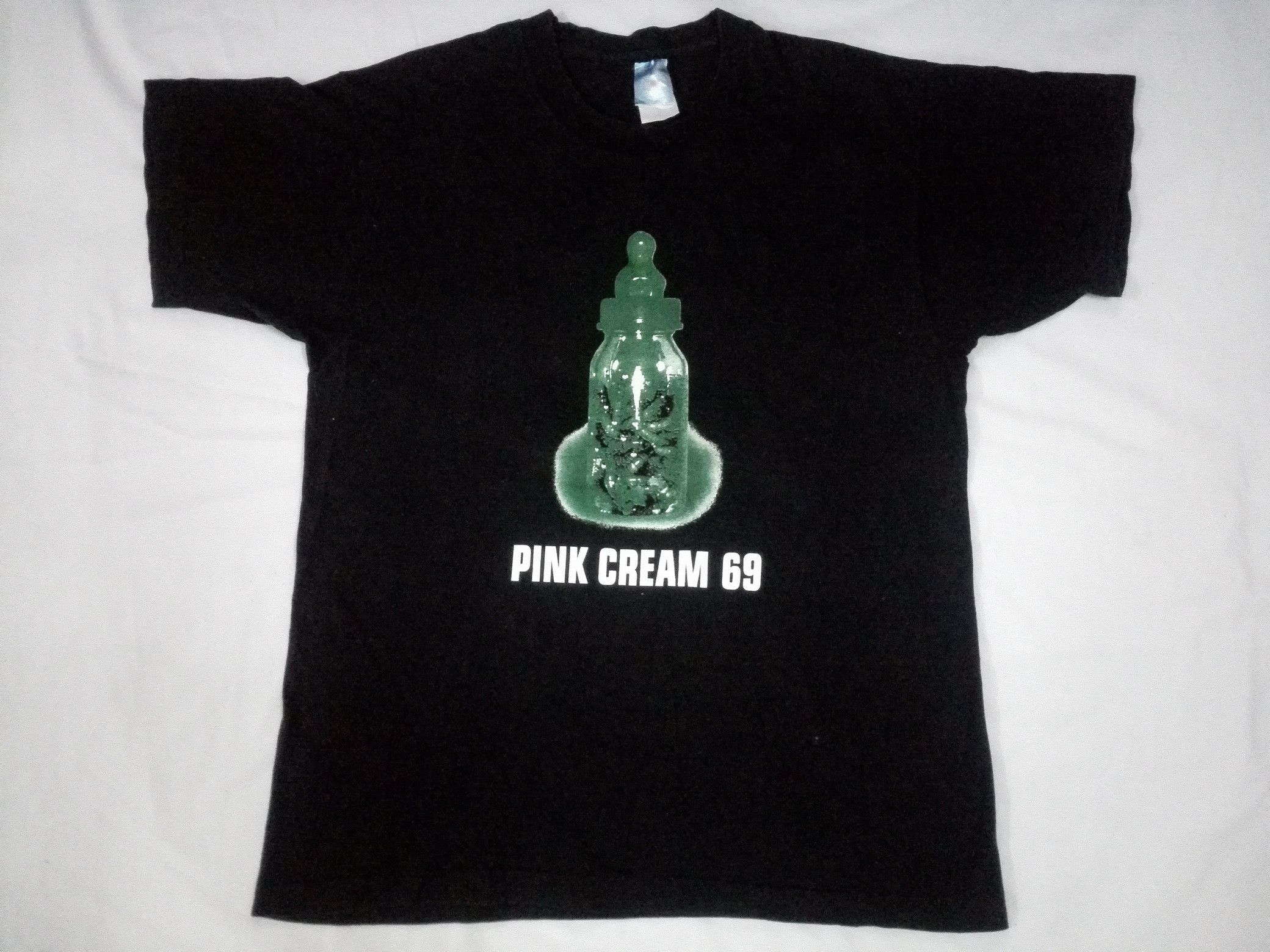 Band Tees Vintage 90s Pink Cream 69 Tour Concert Fandango Records Size US L / EU 52-54 / 3 - 2 Thumbnail