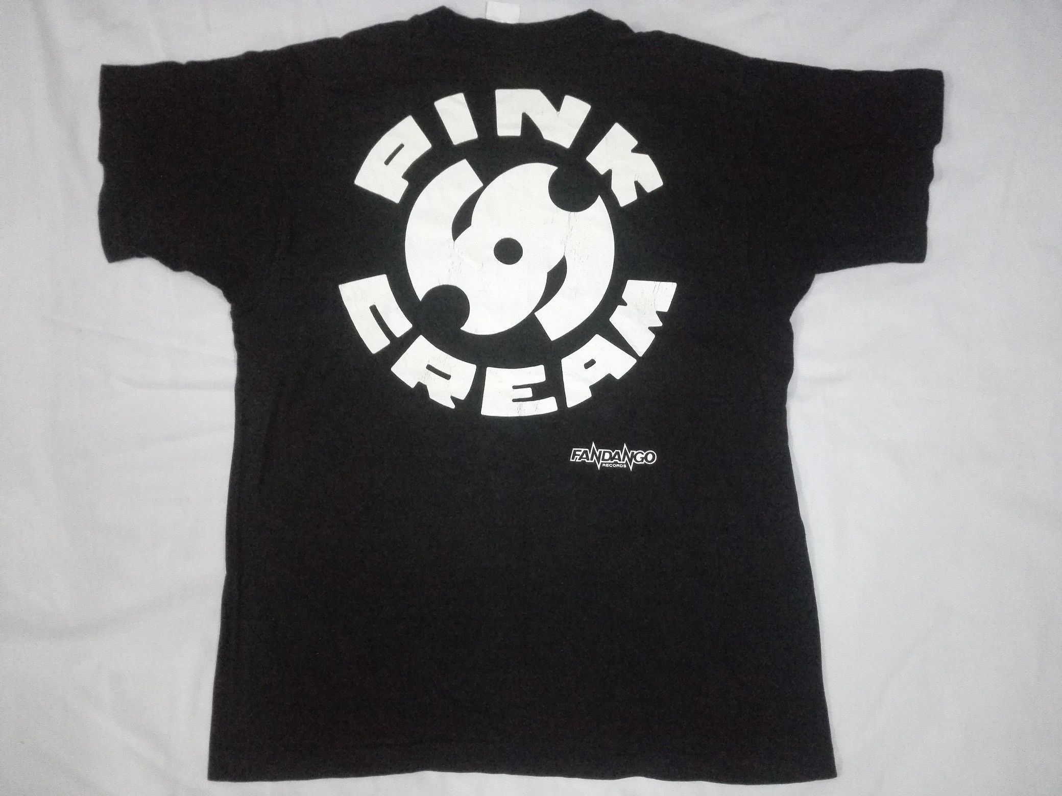 Band Tees Vintage 90s Pink Cream 69 Tour Concert Fandango Records Size US L / EU 52-54 / 3 - 4 Thumbnail