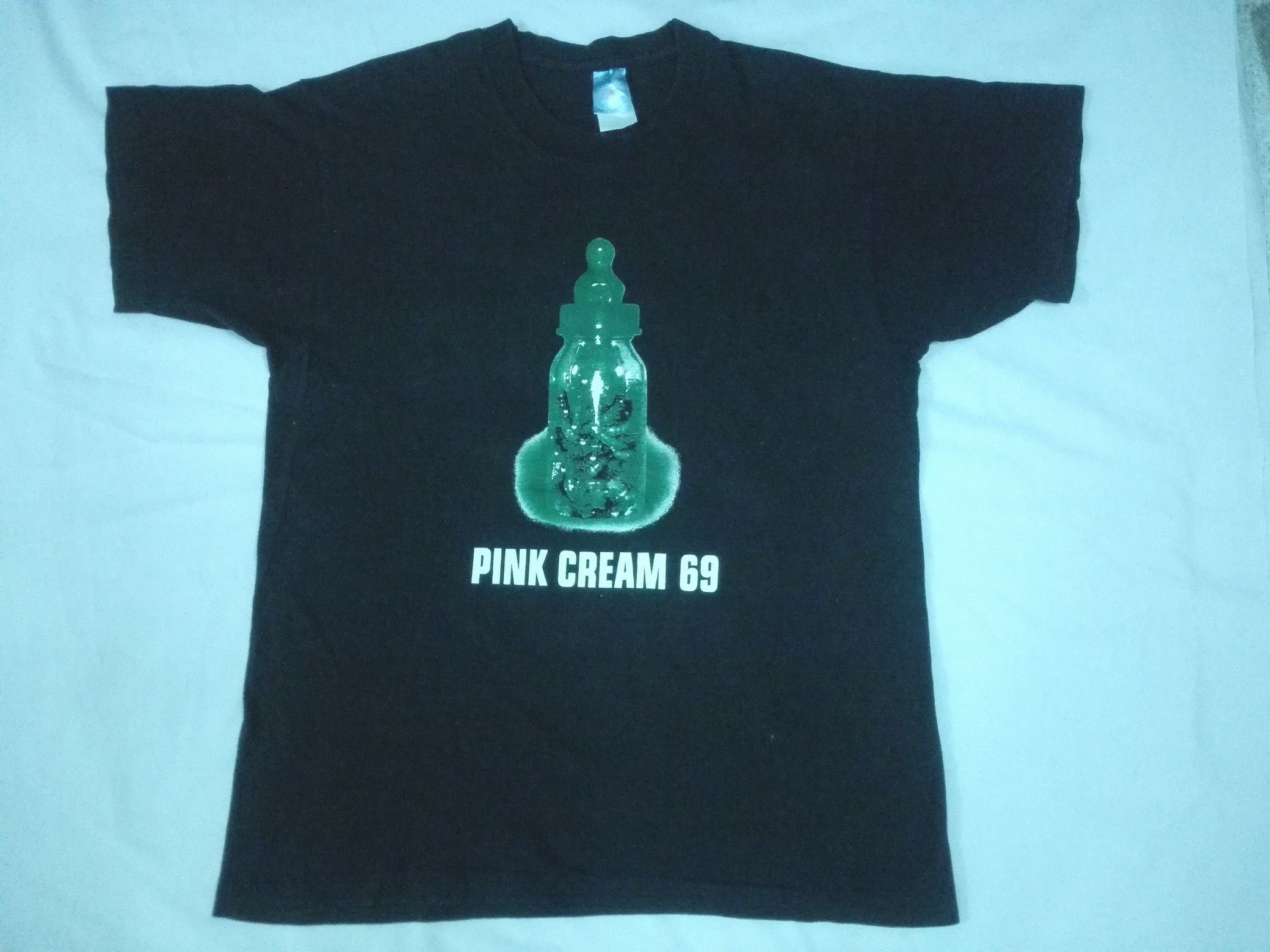 Band Tees Vintage 90s Pink Cream 69 Tour Concert Fandango Records Size US L / EU 52-54 / 3 - 1 Thumbnail