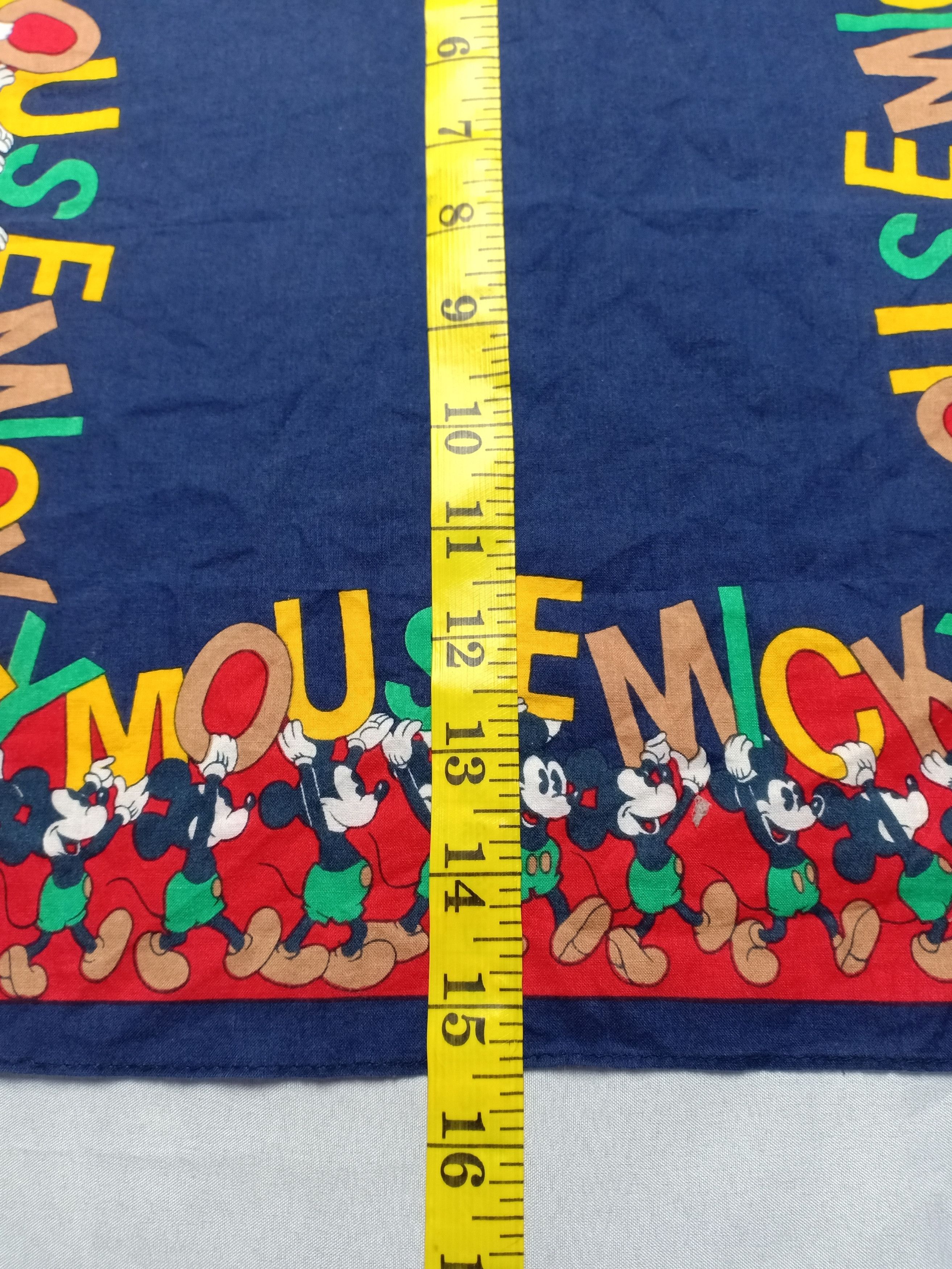 Cartoon Network × Mickey Mouse × Vintage Mickey mouse bandana handkerchief Ovp Graphic Size ONE SIZE - 4 Thumbnail