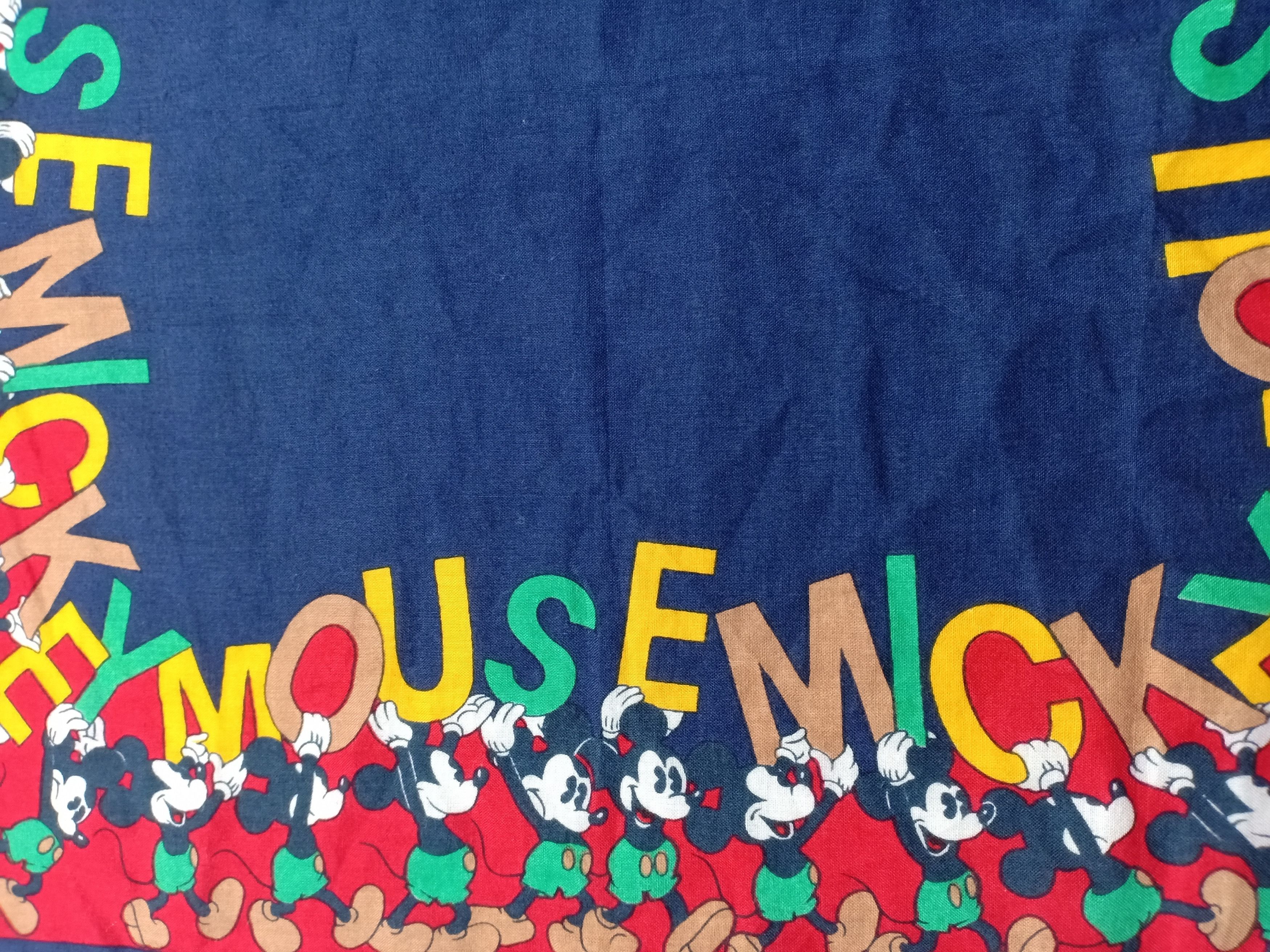 Cartoon Network × Mickey Mouse × Vintage Mickey mouse bandana handkerchief Ovp Graphic Size ONE SIZE - 2 Thumbnail