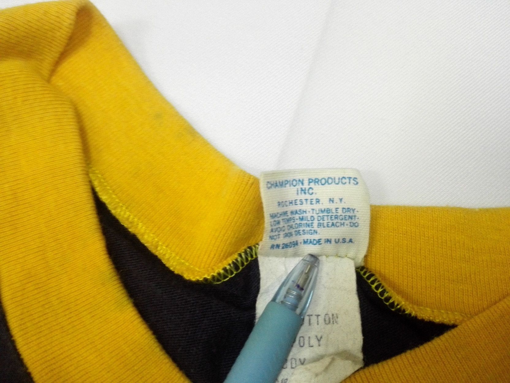 Champion Vintage Champion 80s West Virginia University Jersey Tee Size S / US 4 / IT 40 - 4 Thumbnail