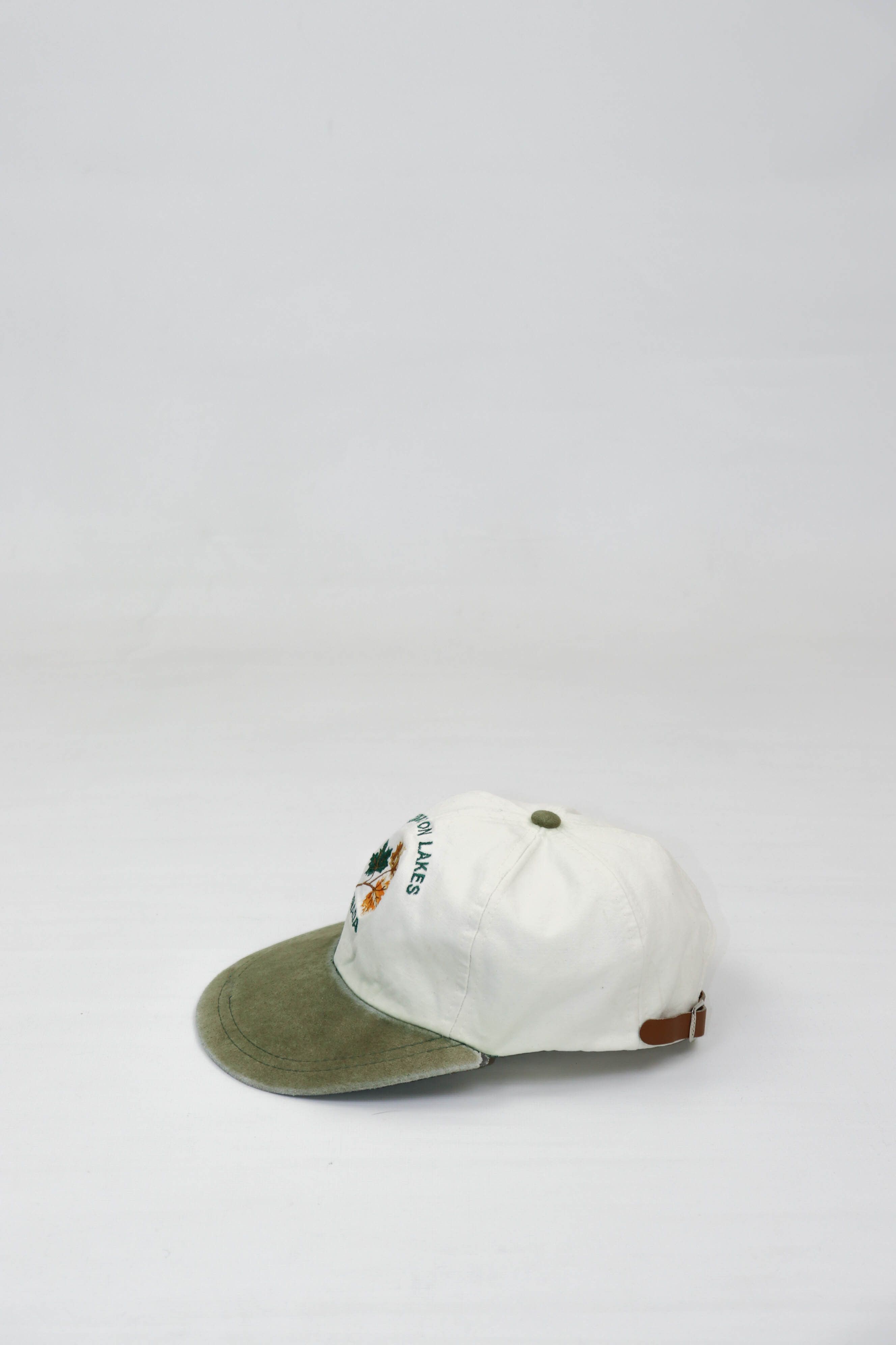Vintage Waterton Lakes Canada Vintage 90s Embroidered Logo Cap Hat Size ONE SIZE - 3 Thumbnail