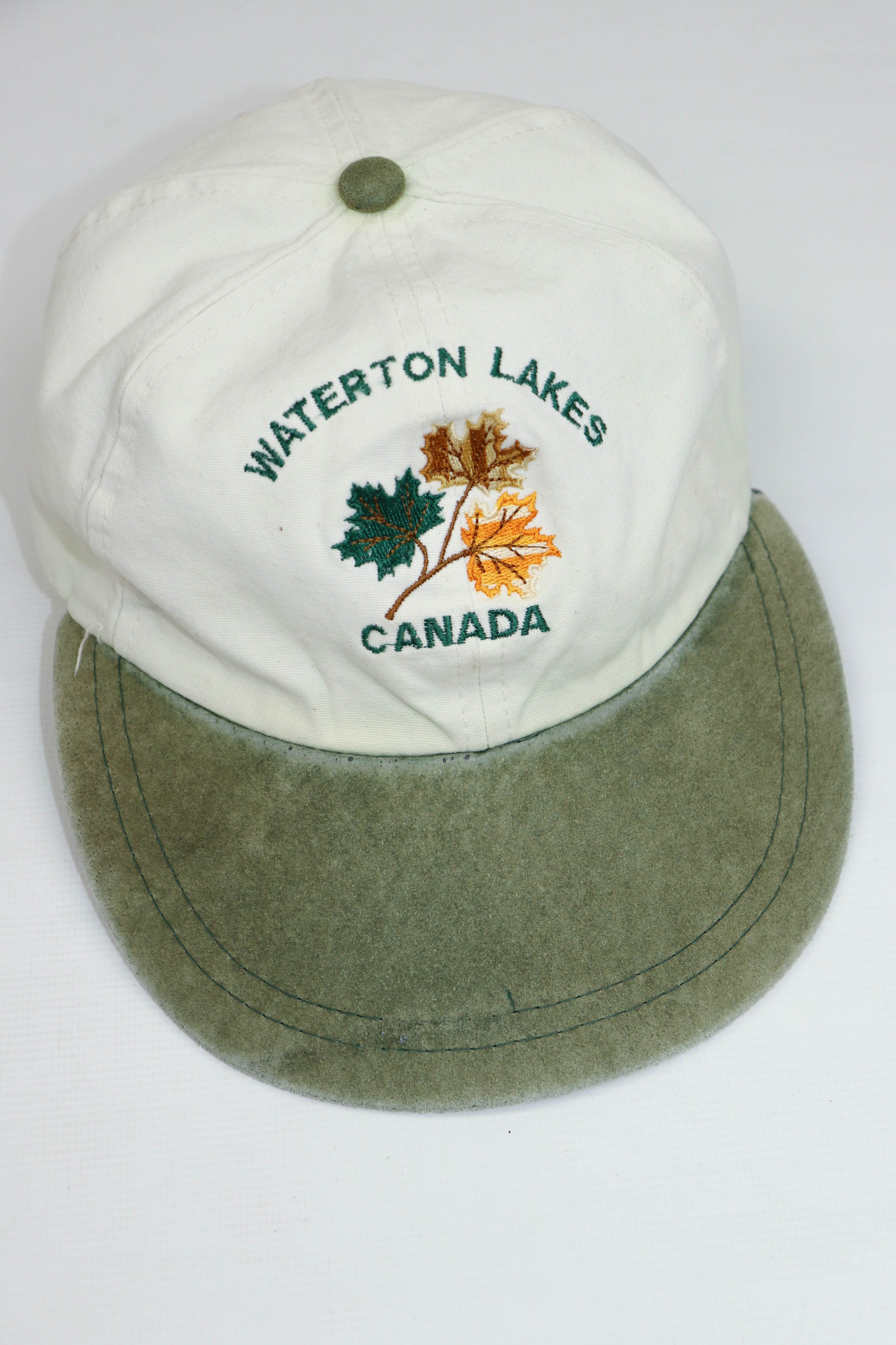 Vintage Waterton Lakes Canada Vintage 90s Embroidered Logo Cap Hat Size ONE SIZE - 9 Thumbnail