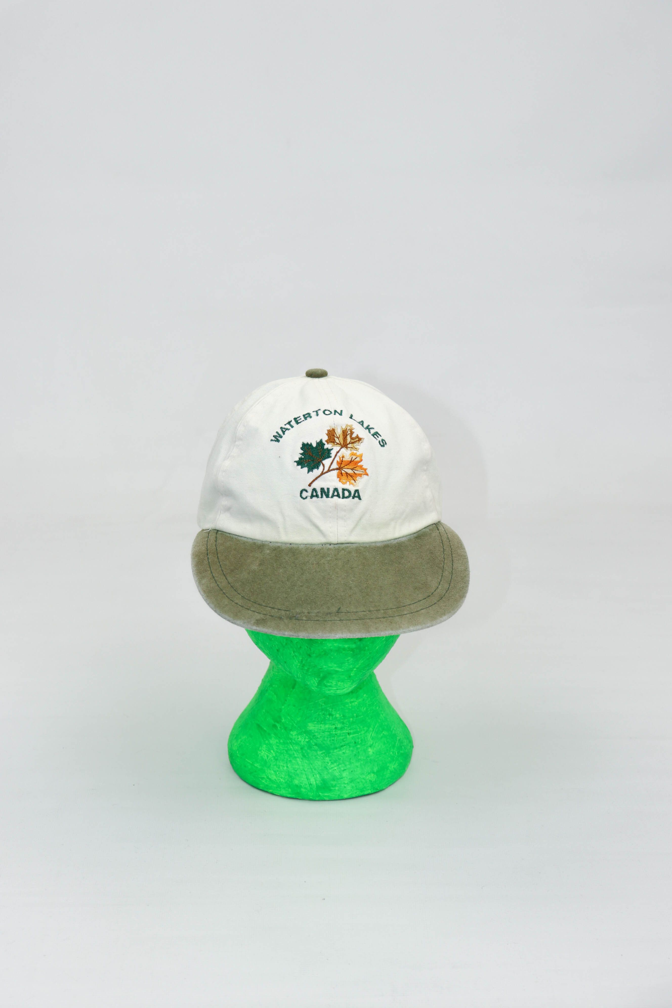Vintage Waterton Lakes Canada Vintage 90s Embroidered Logo Cap Hat Size ONE SIZE - 7 Thumbnail