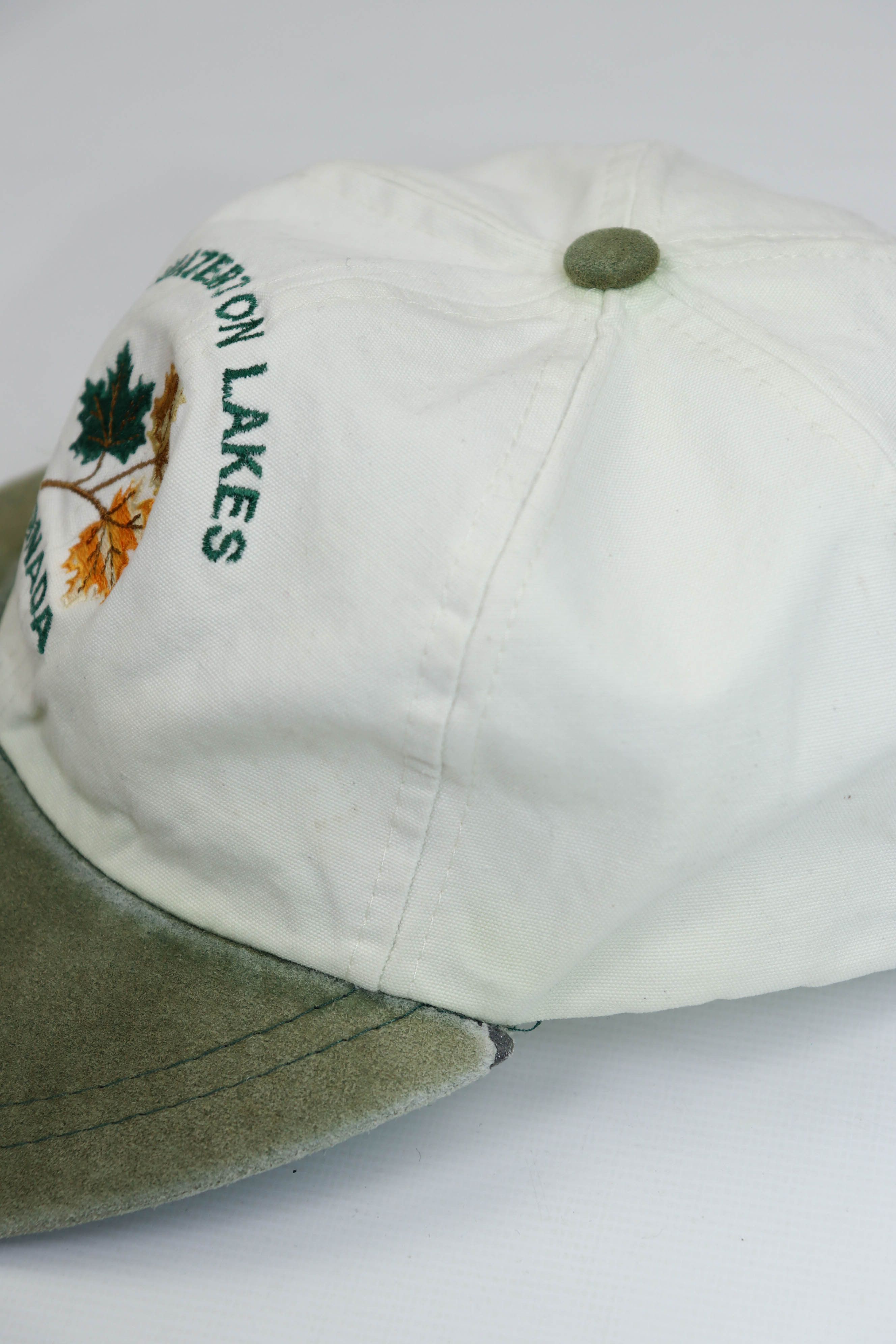 Vintage Waterton Lakes Canada Vintage 90s Embroidered Logo Cap Hat Size ONE SIZE - 11 Thumbnail