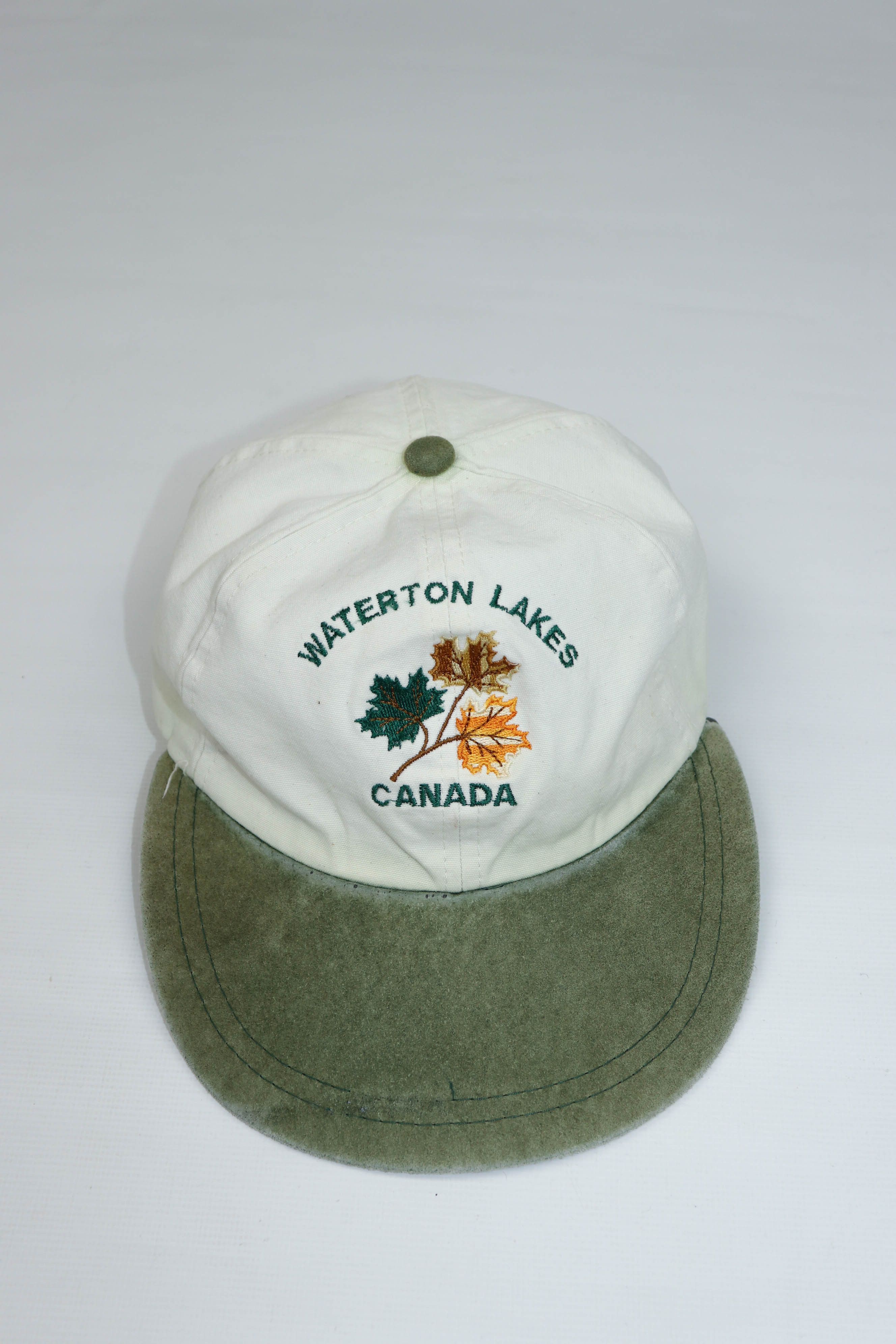 Vintage Waterton Lakes Canada Vintage 90s Embroidered Logo Cap Hat Size ONE SIZE - 8 Thumbnail