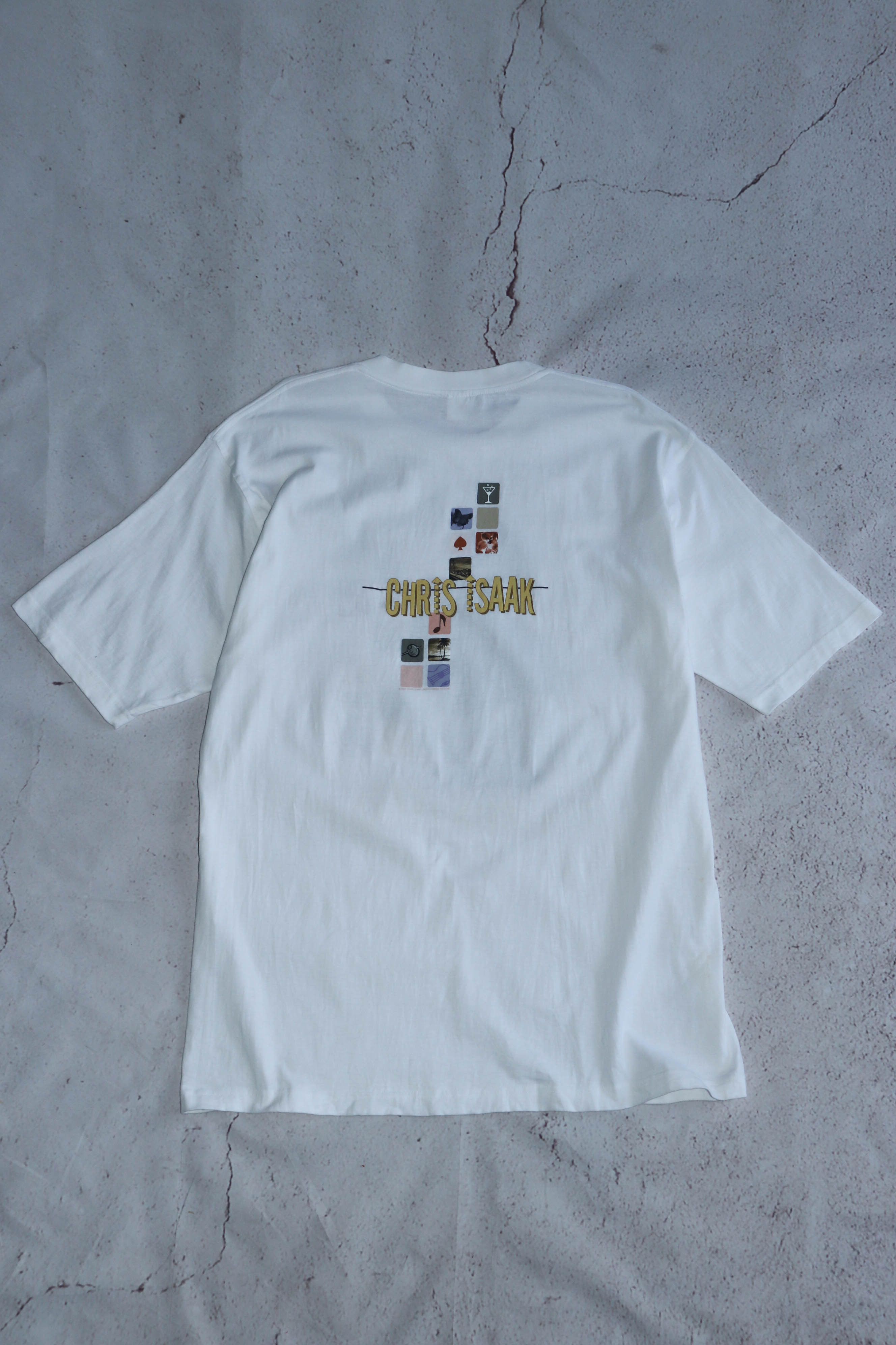 Band Tees Chris Isaac Signature Vintage ©2002 GIANT Tour T-shirt Tee Size US XL / EU 56 / 4 - 2 Thumbnail