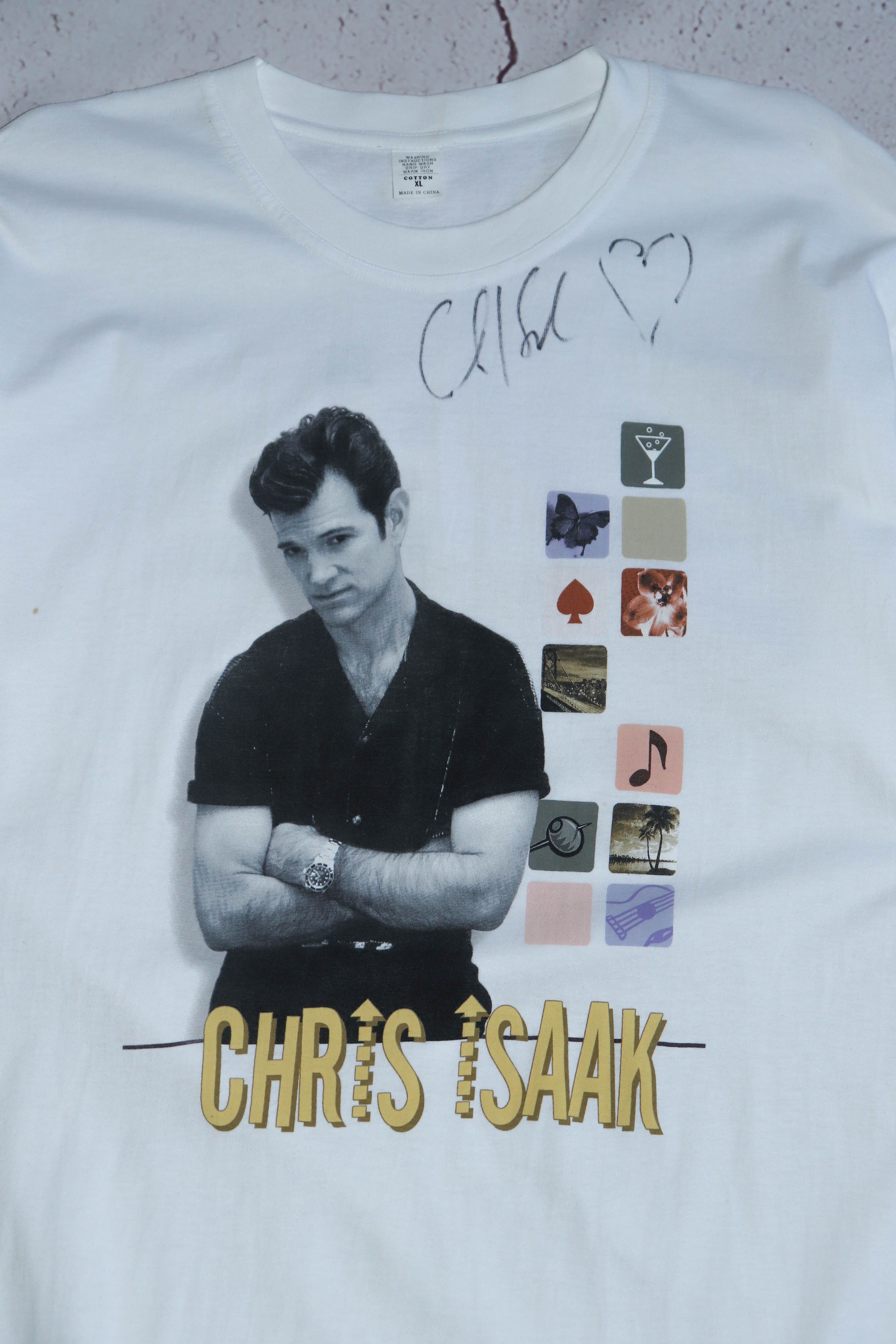 Band Tees Chris Isaac Signature Vintage ©2002 GIANT Tour T-shirt Tee Size US XL / EU 56 / 4 - 3 Thumbnail