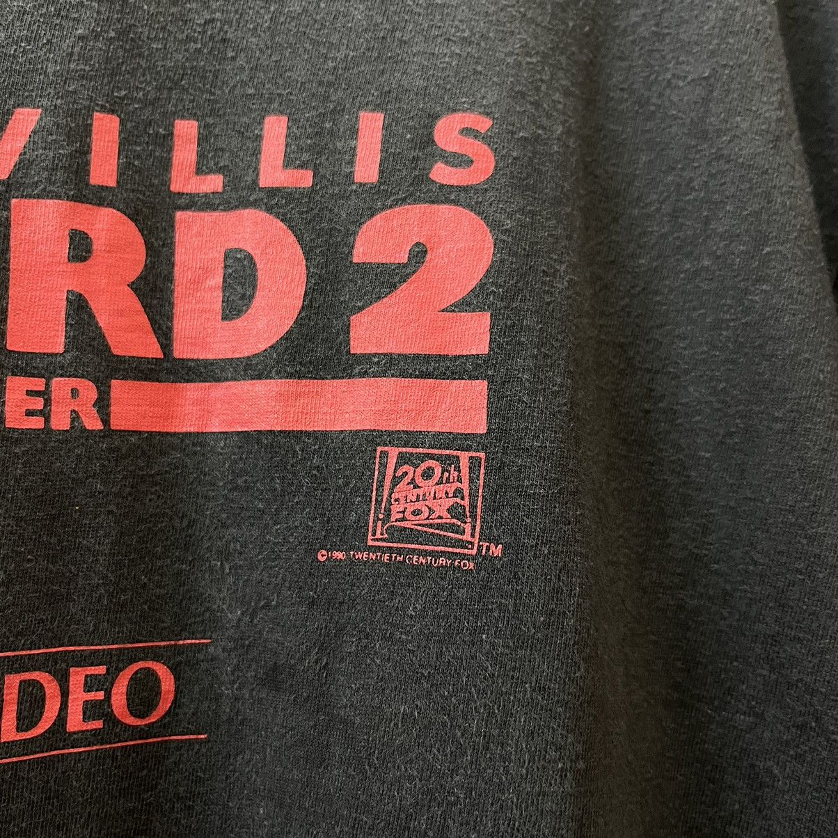 Vintage Vintage 1990 Die Hard 2 Bruce Willis Promo Shirt Size US L / EU 52-54 / 3 - 5 Thumbnail