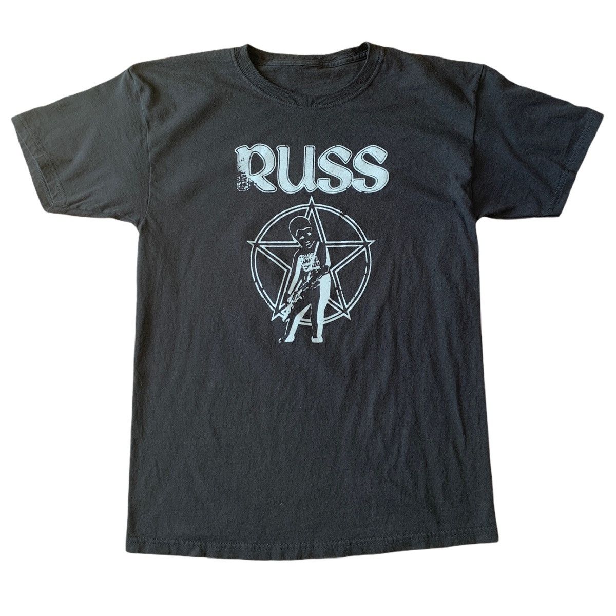 Band Tees × Rap Tees Russ Pentagram Rap Tee T Shirt Size US M / EU 48-50 / 2 - 1 Thumbnail