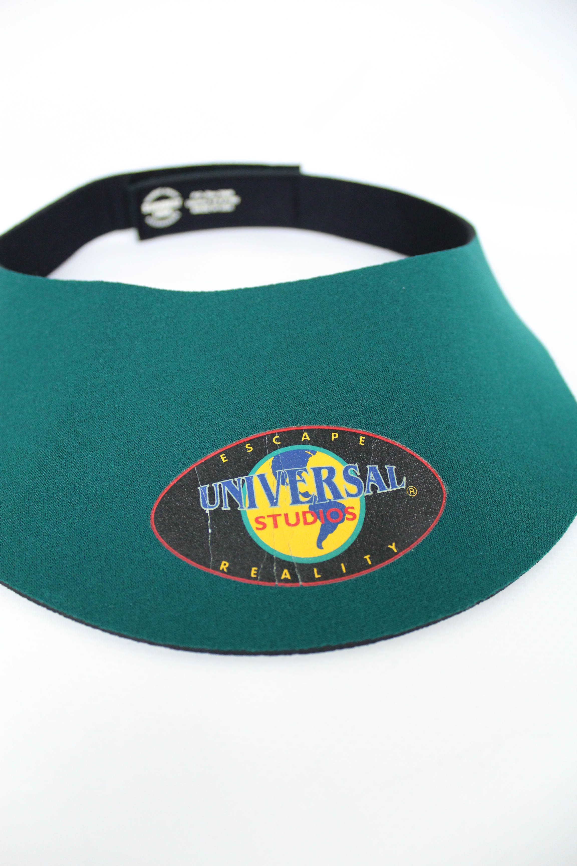 Universal Studios × Vintage Universal Studios Vintage Neoprene Sunbelt Visor Cap Hat Size ONE SIZE - 9 Thumbnail