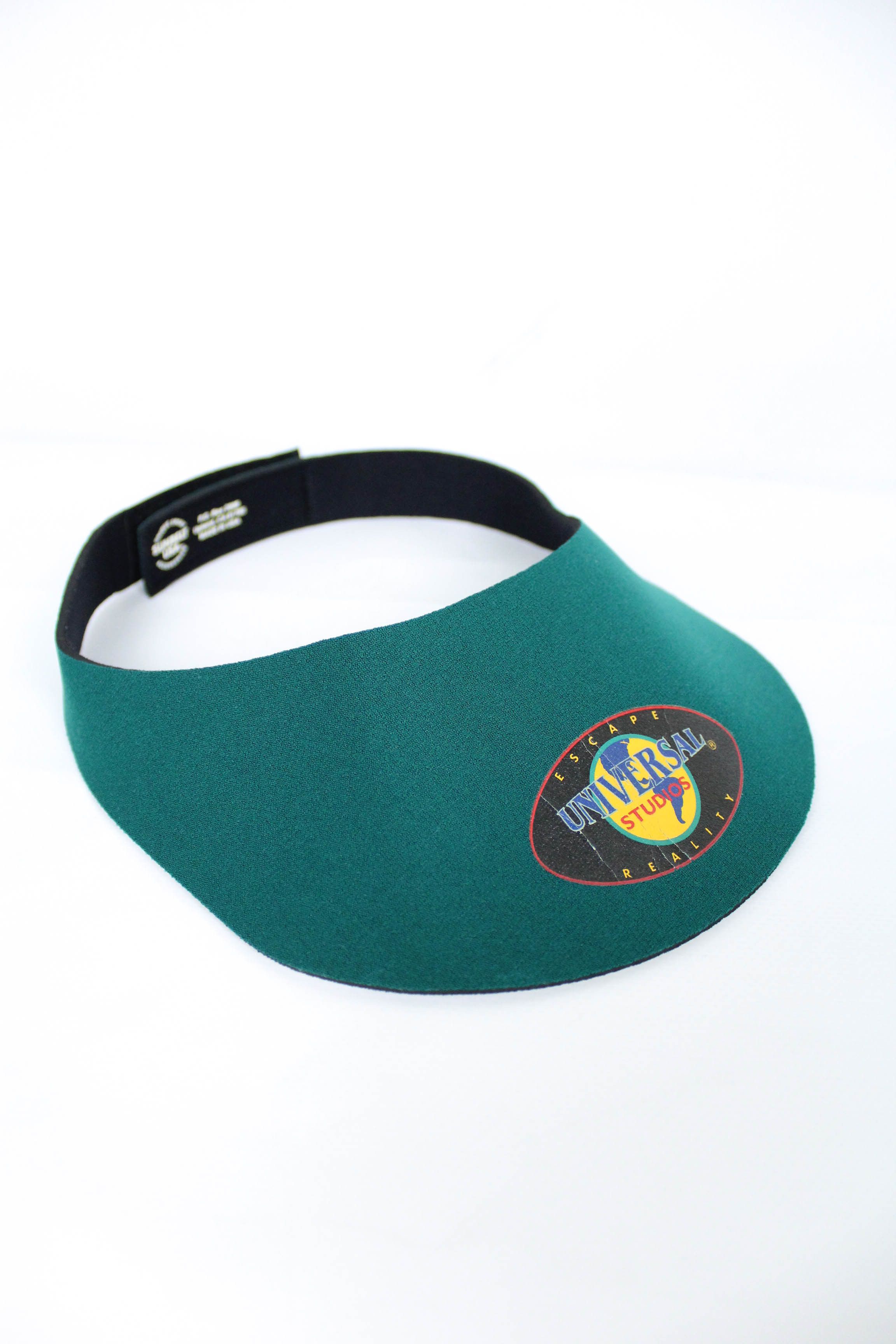 Universal Studios × Vintage Universal Studios Vintage Neoprene Sunbelt Visor Cap Hat Size ONE SIZE - 1 Thumbnail