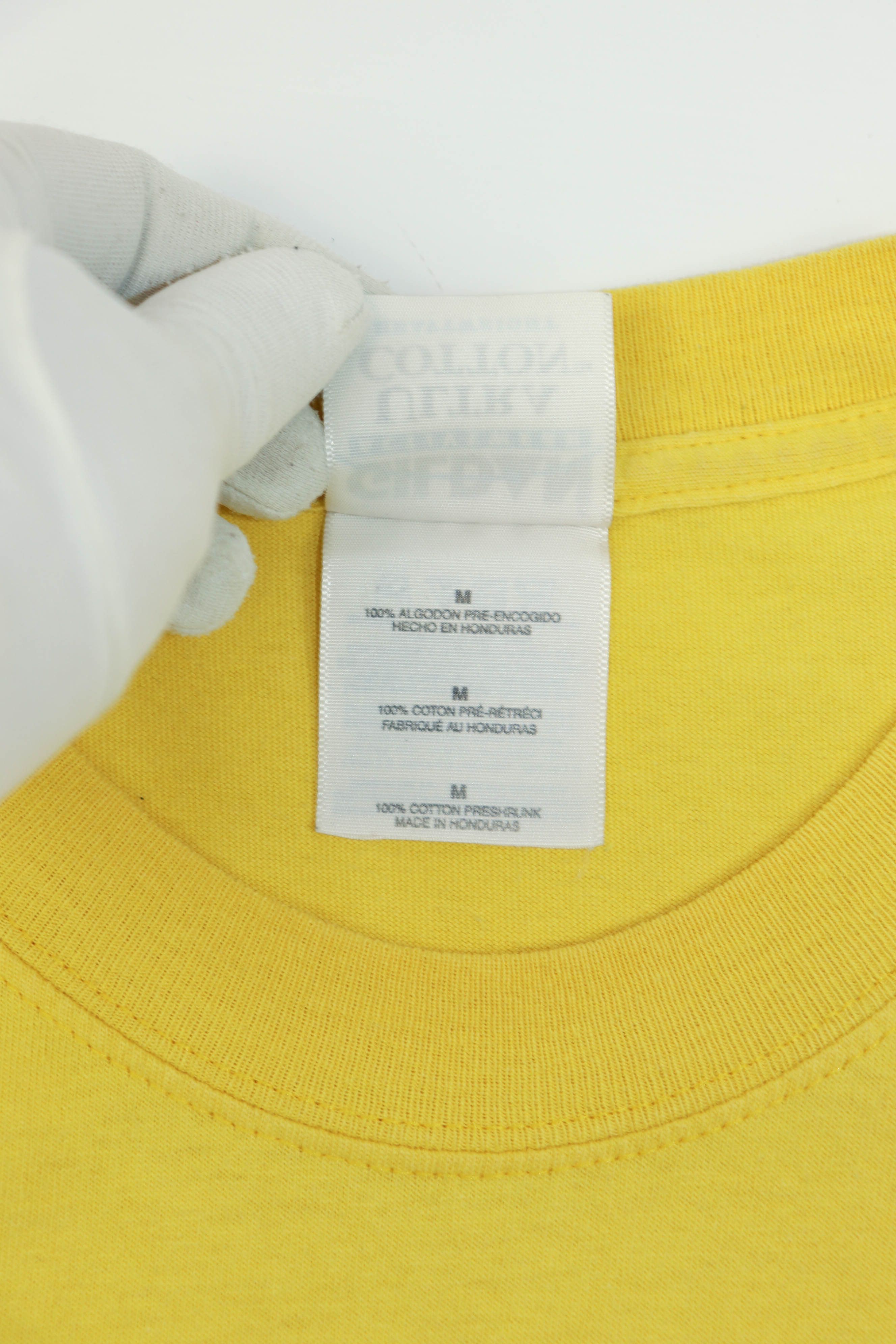 Vintage I Pity The Fool! Mr. T 2000 Vintage 00s Yellow T-shirt Tee Size US M / EU 48-50 / 2 - 20 Thumbnail