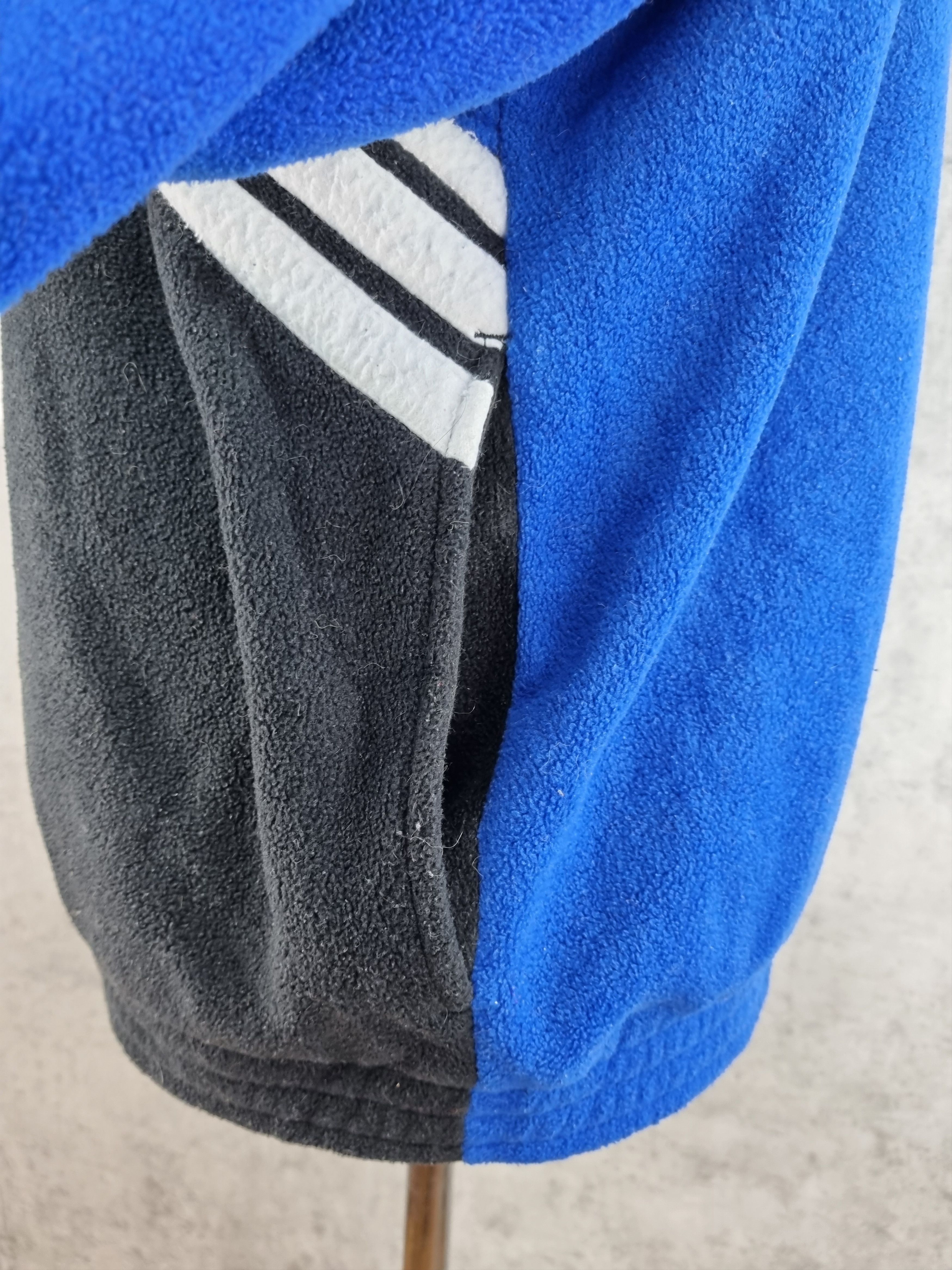Adidas × Vintage Adidas Fleece Half Zipper two pockets anorak Size US L / EU 52-54 / 3 - 12 Thumbnail