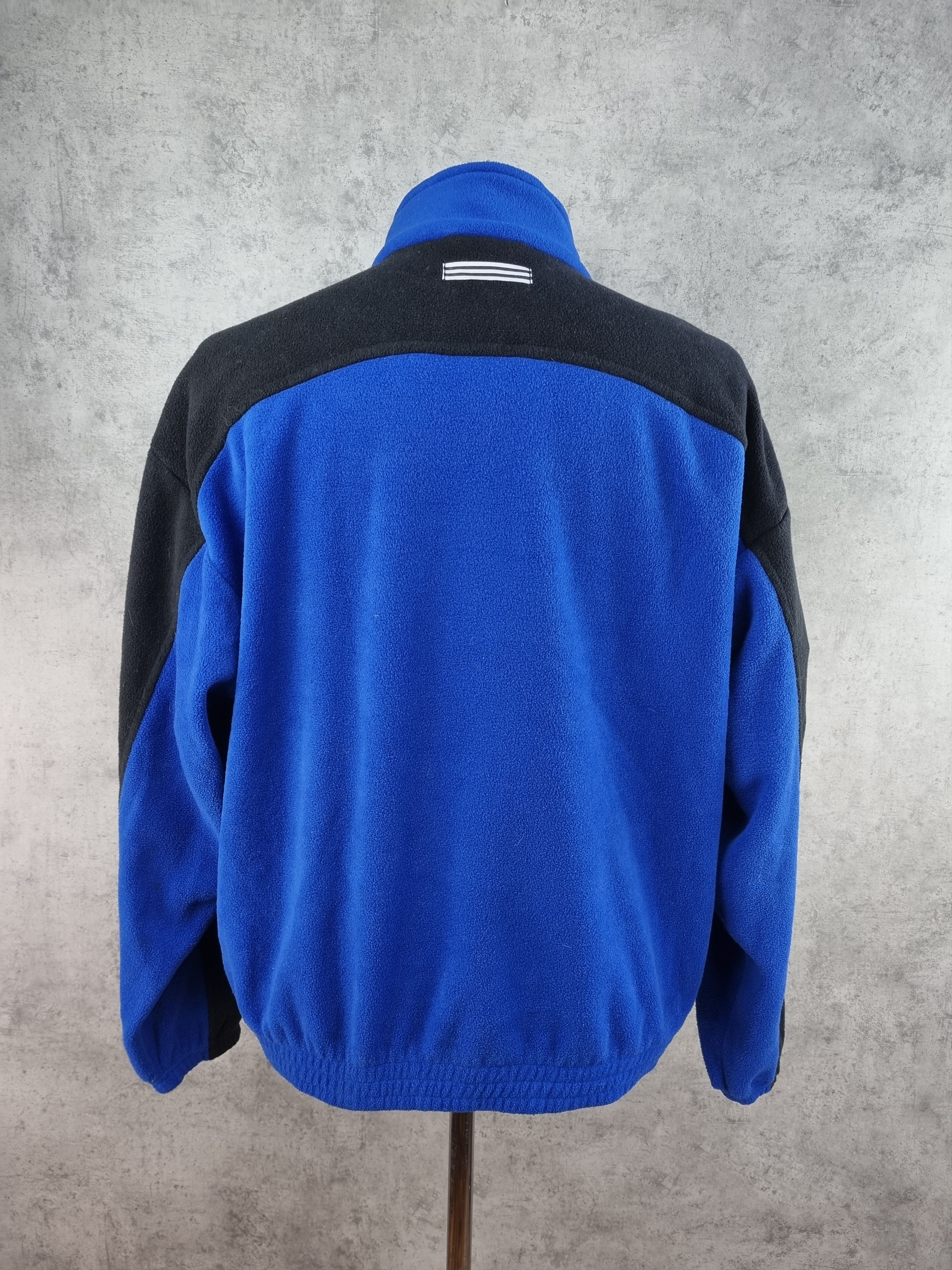 Adidas × Vintage Adidas Fleece Half Zipper two pockets anorak Size US L / EU 52-54 / 3 - 6 Thumbnail