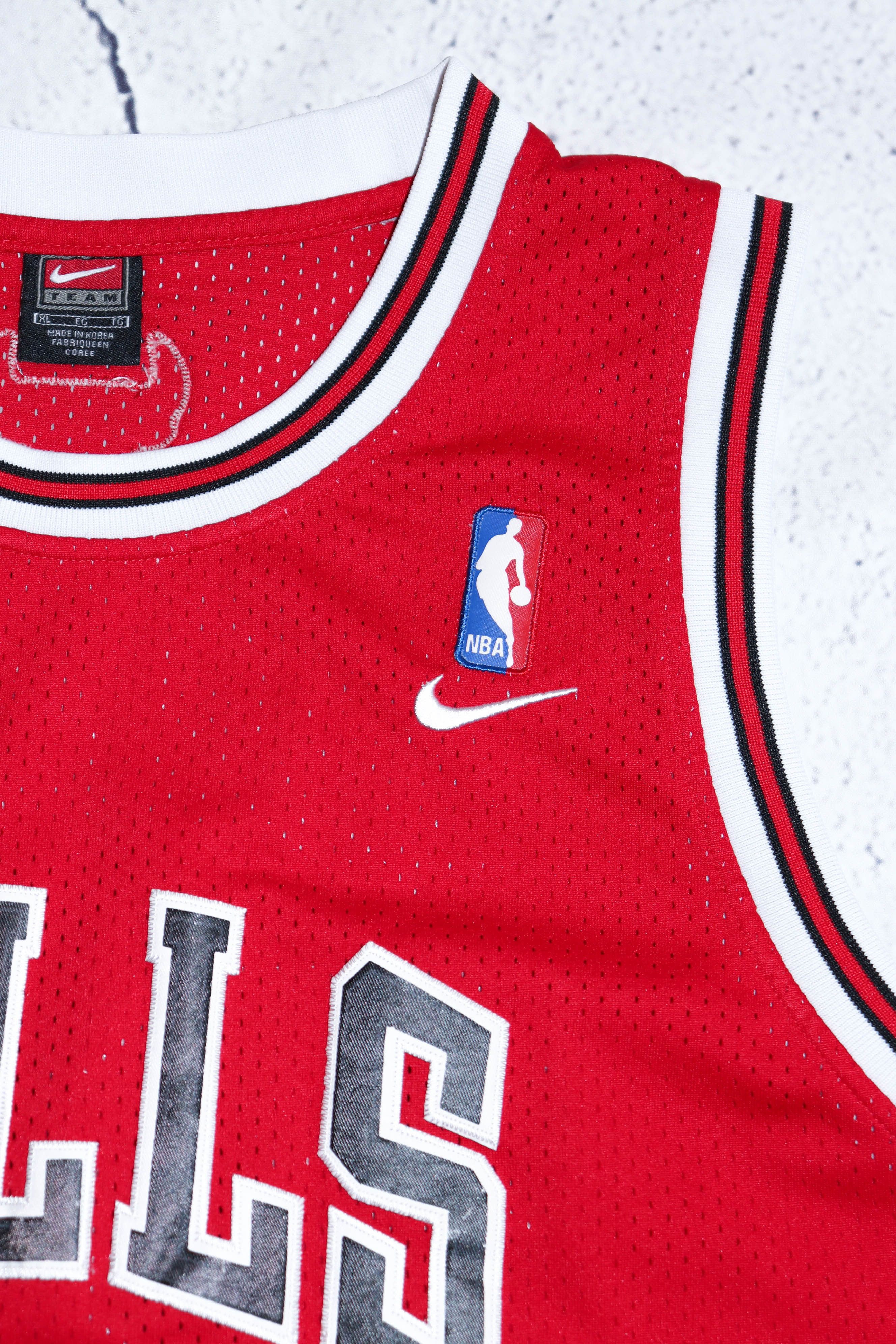 NBA Nike TEAM NBA Vintage Chicago Bulls Jordan 23 Jersey Top Size US XL / EU 56 / 4 - 5 Thumbnail