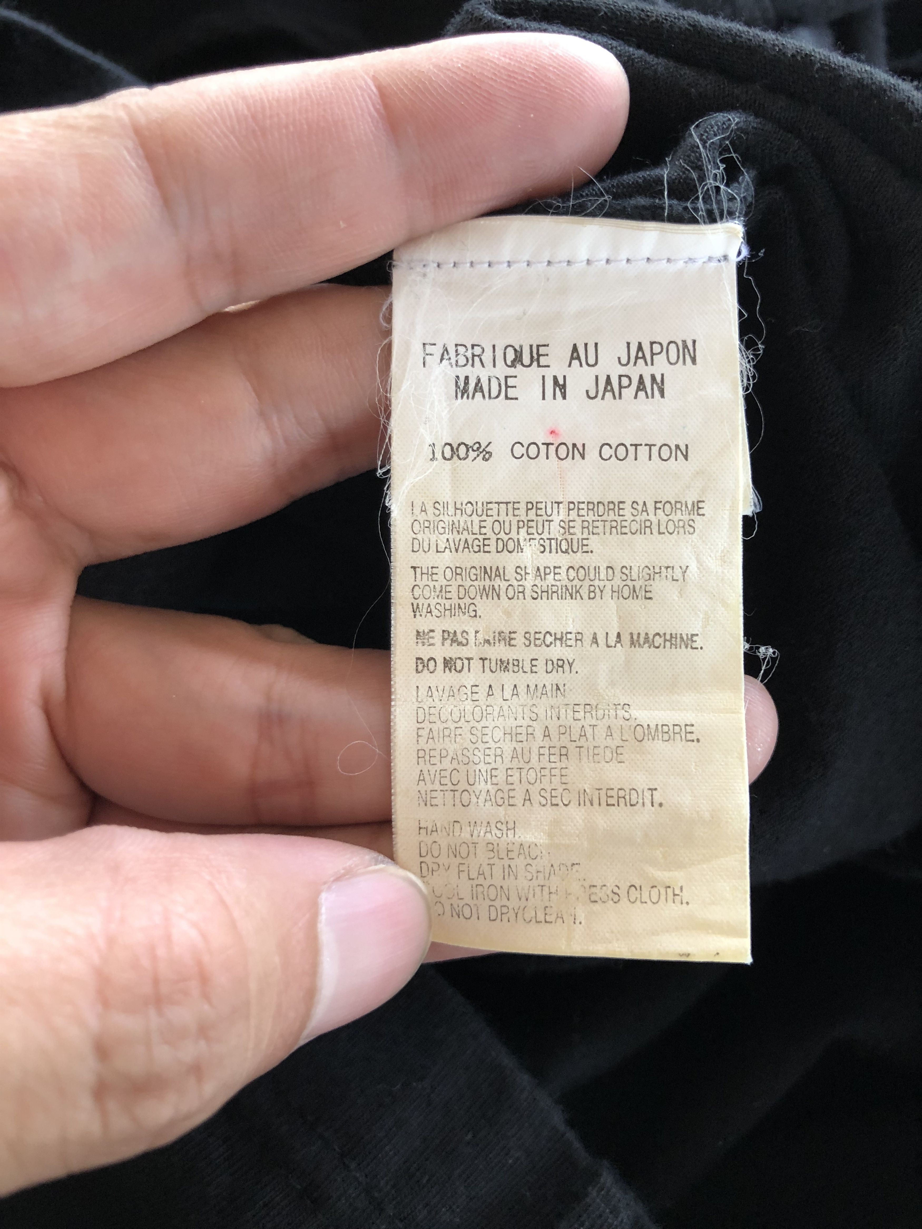 Yohji Yamamoto RARE🔥S/S 2009 SEX TRAINER TEE YOHJI YAMAMOTO POUR HOMME Size US L / EU 52-54 / 3 - 5 Thumbnail