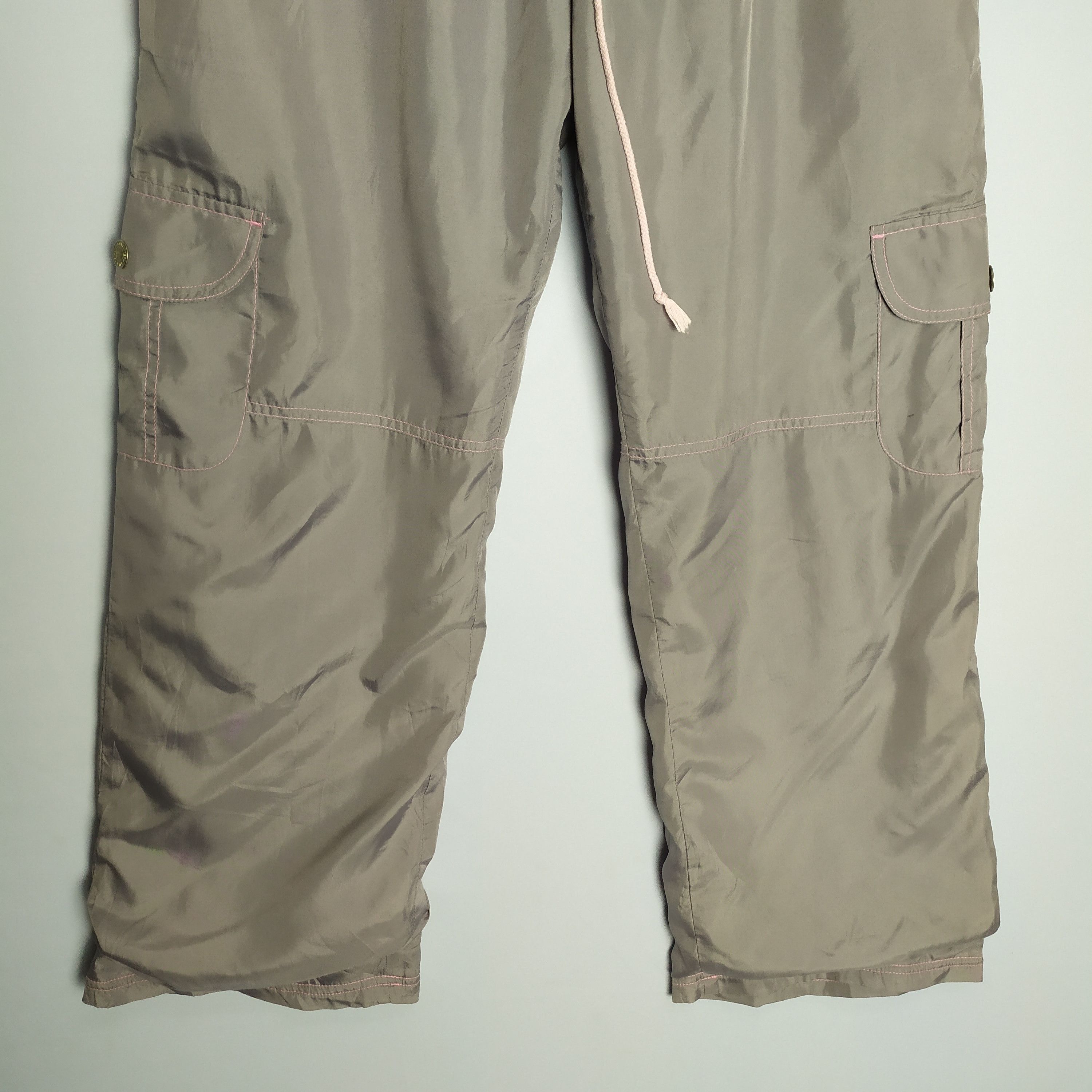 Japanese Brand × Pink JAPANESE BRAND CUTE SMILE OUTDOOR / JOGGERS CARGO PANTS Size US 28 / EU 44 - 5 Thumbnail