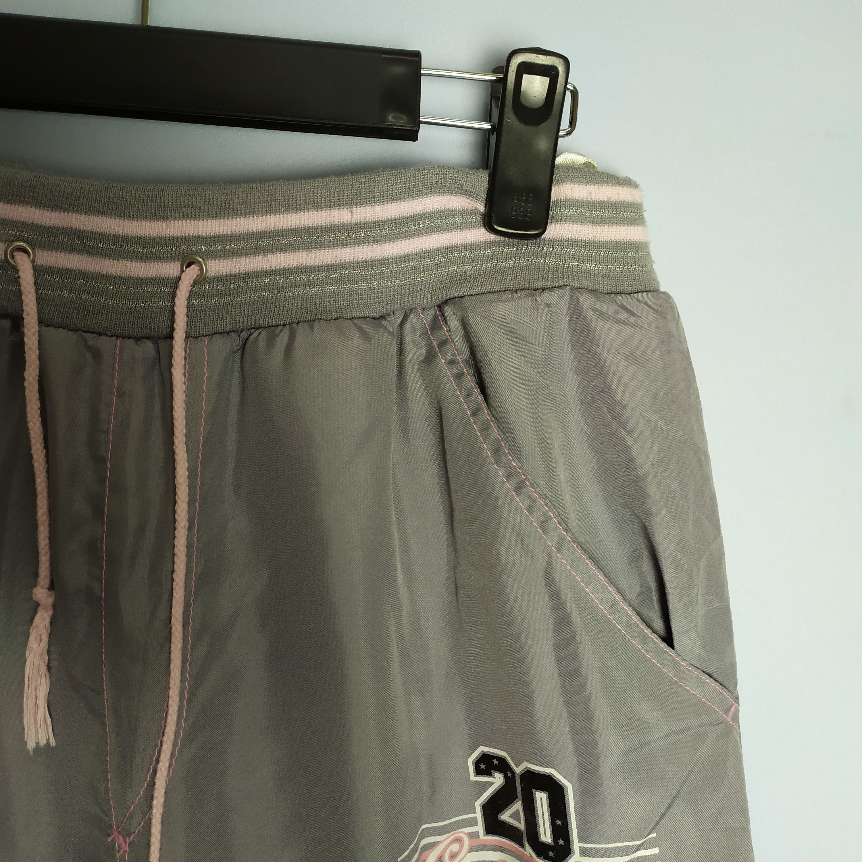 Japanese Brand × Pink JAPANESE BRAND CUTE SMILE OUTDOOR / JOGGERS CARGO PANTS Size US 28 / EU 44 - 2 Thumbnail