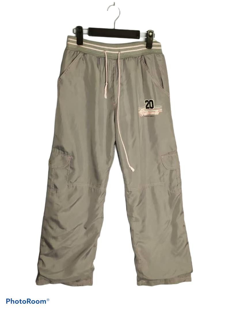 Japanese Brand × Pink JAPANESE BRAND CUTE SMILE OUTDOOR / JOGGERS CARGO PANTS Size US 28 / EU 44 - 1 Thumbnail