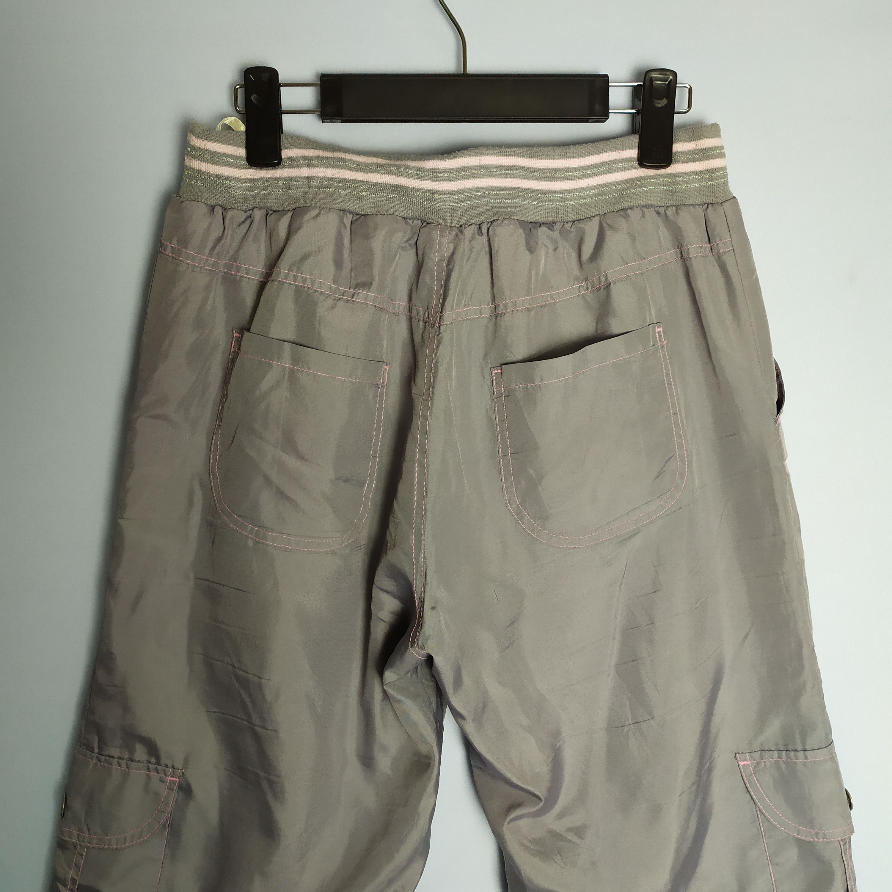 Japanese Brand × Pink JAPANESE BRAND CUTE SMILE OUTDOOR / JOGGERS CARGO PANTS Size US 28 / EU 44 - 8 Thumbnail