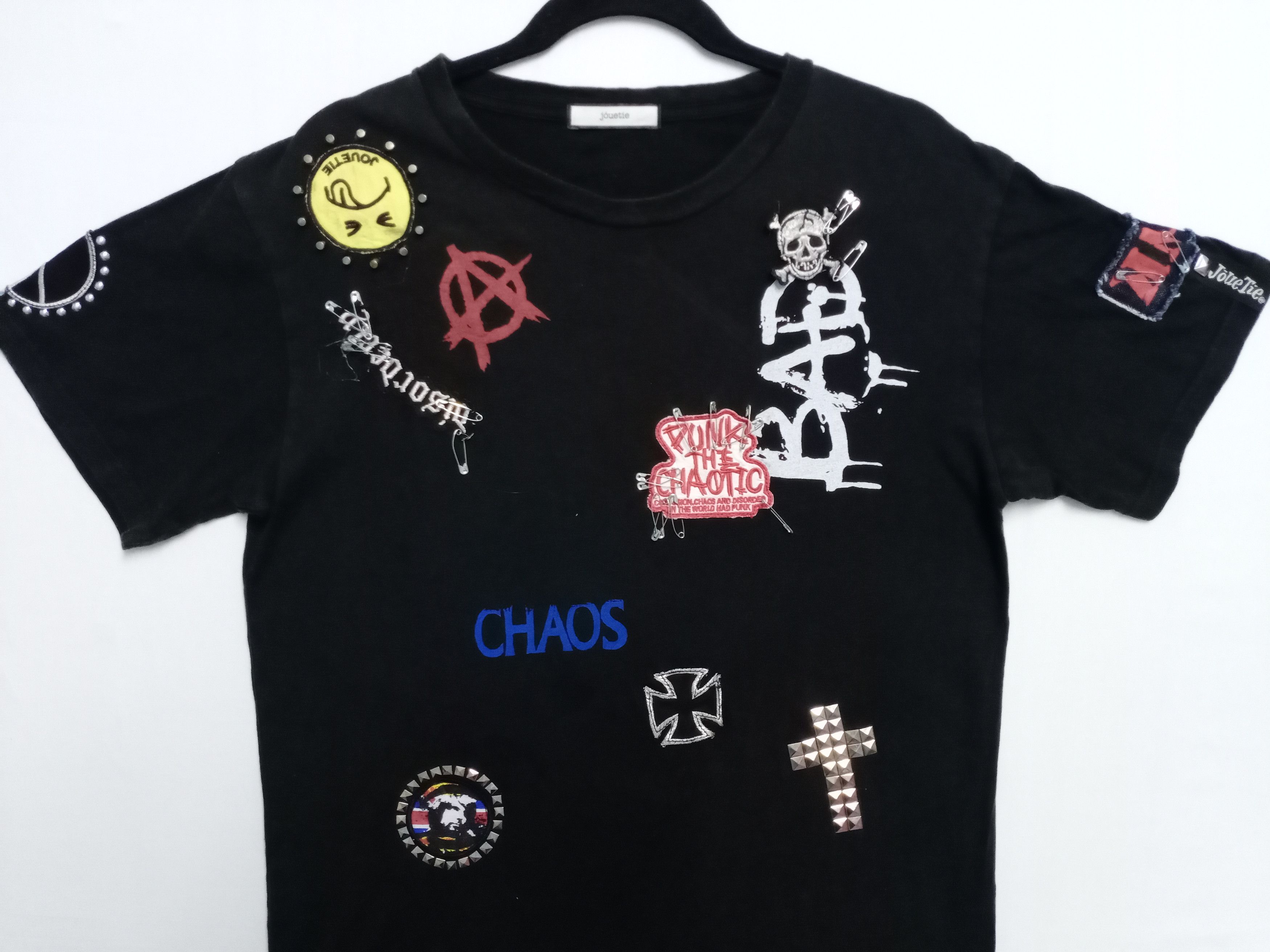 Japanese Brand × Seditionaries Rare jóuetie Original Punk Not Dead Anarchy Choas Tshirt Size US M / EU 48-50 / 2 - 10 Thumbnail