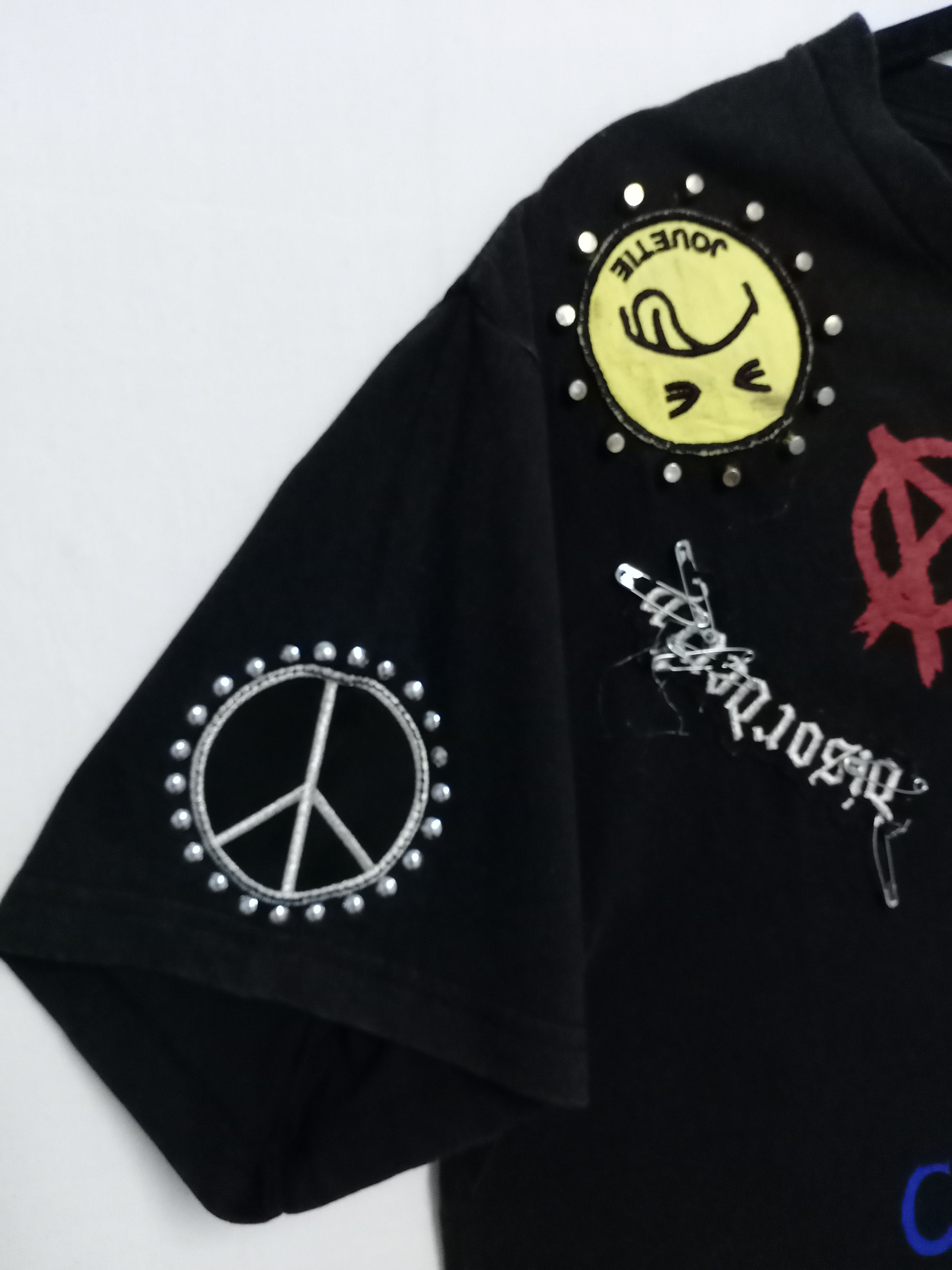 Japanese Brand × Seditionaries Rare jóuetie Original Punk Not Dead Anarchy Choas Tshirt Size US M / EU 48-50 / 2 - 7 Thumbnail
