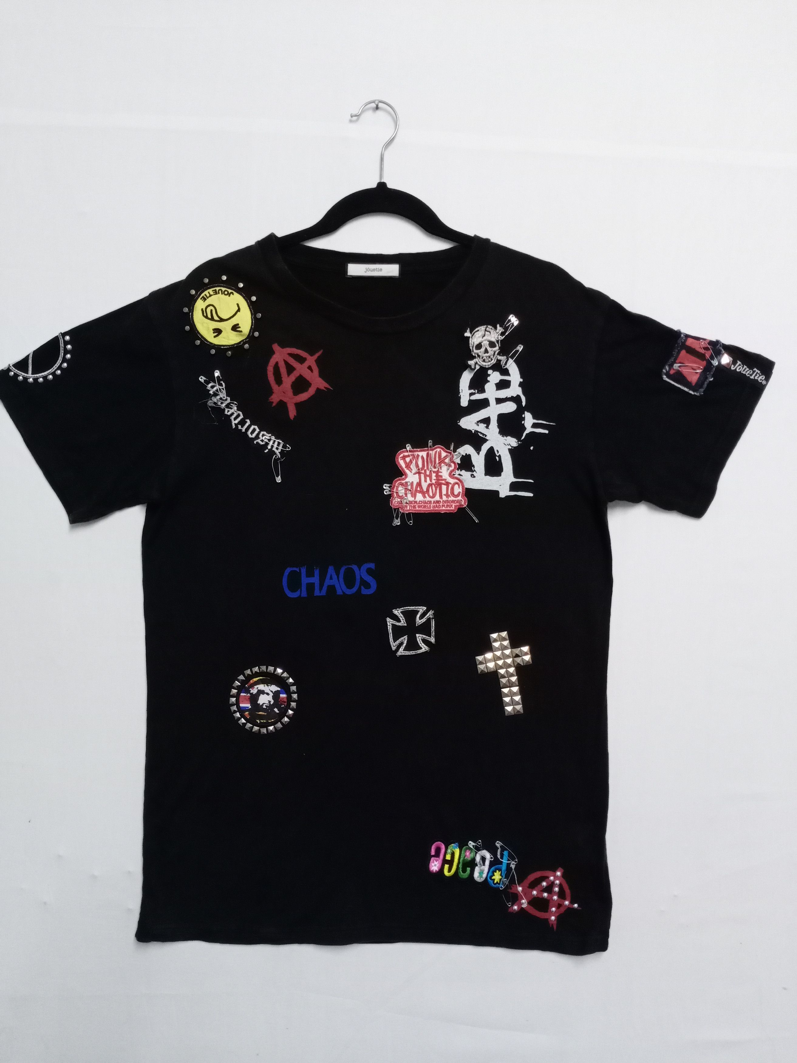 Japanese Brand × Seditionaries Rare jóuetie Original Punk Not Dead Anarchy Choas Tshirt Size US M / EU 48-50 / 2 - 1 Thumbnail