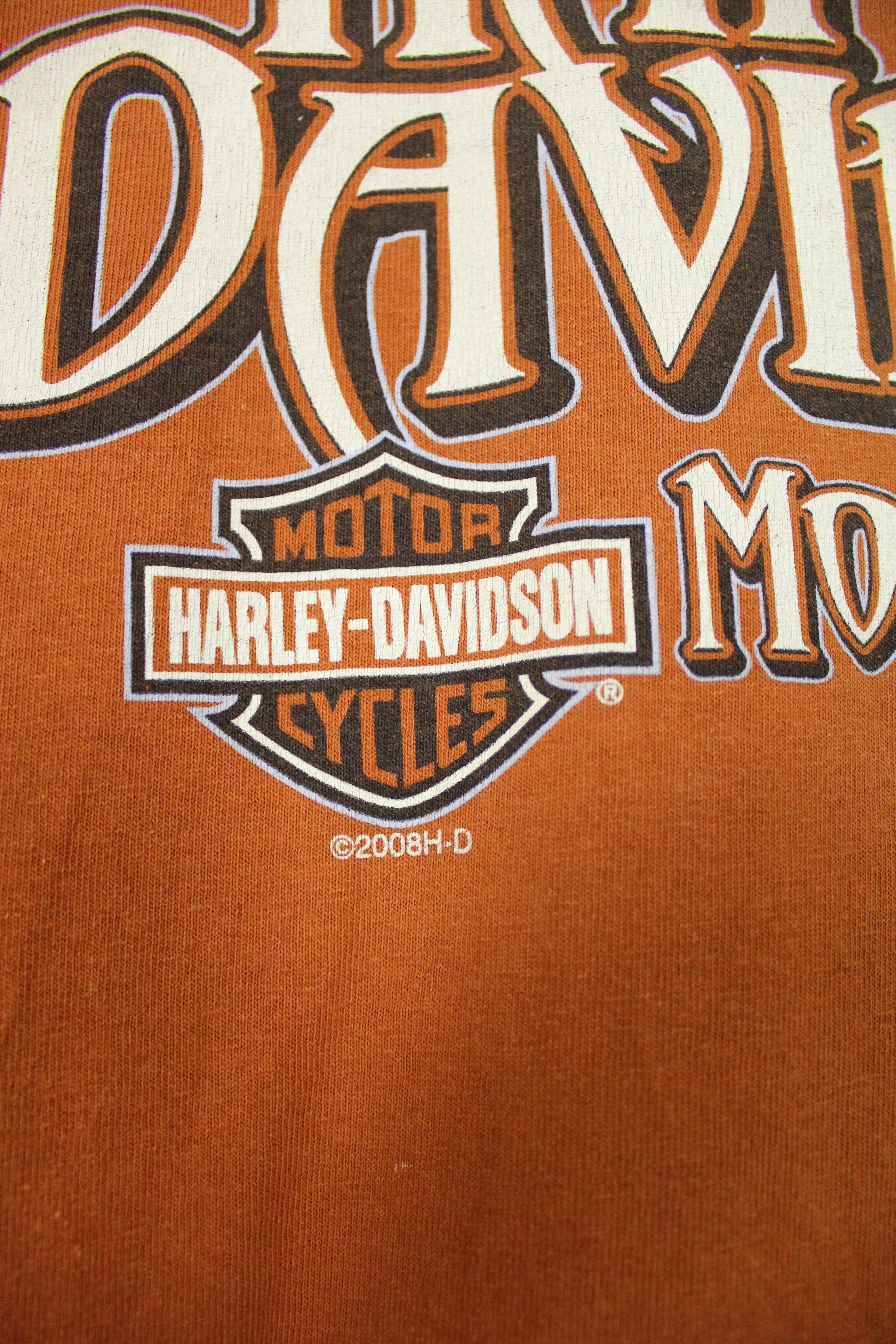 Harley Davidson Vintage Harley-Davidson Motorcycles Texas ©2008 T-shirt Tee Size US M / EU 48-50 / 2 - 5 Thumbnail