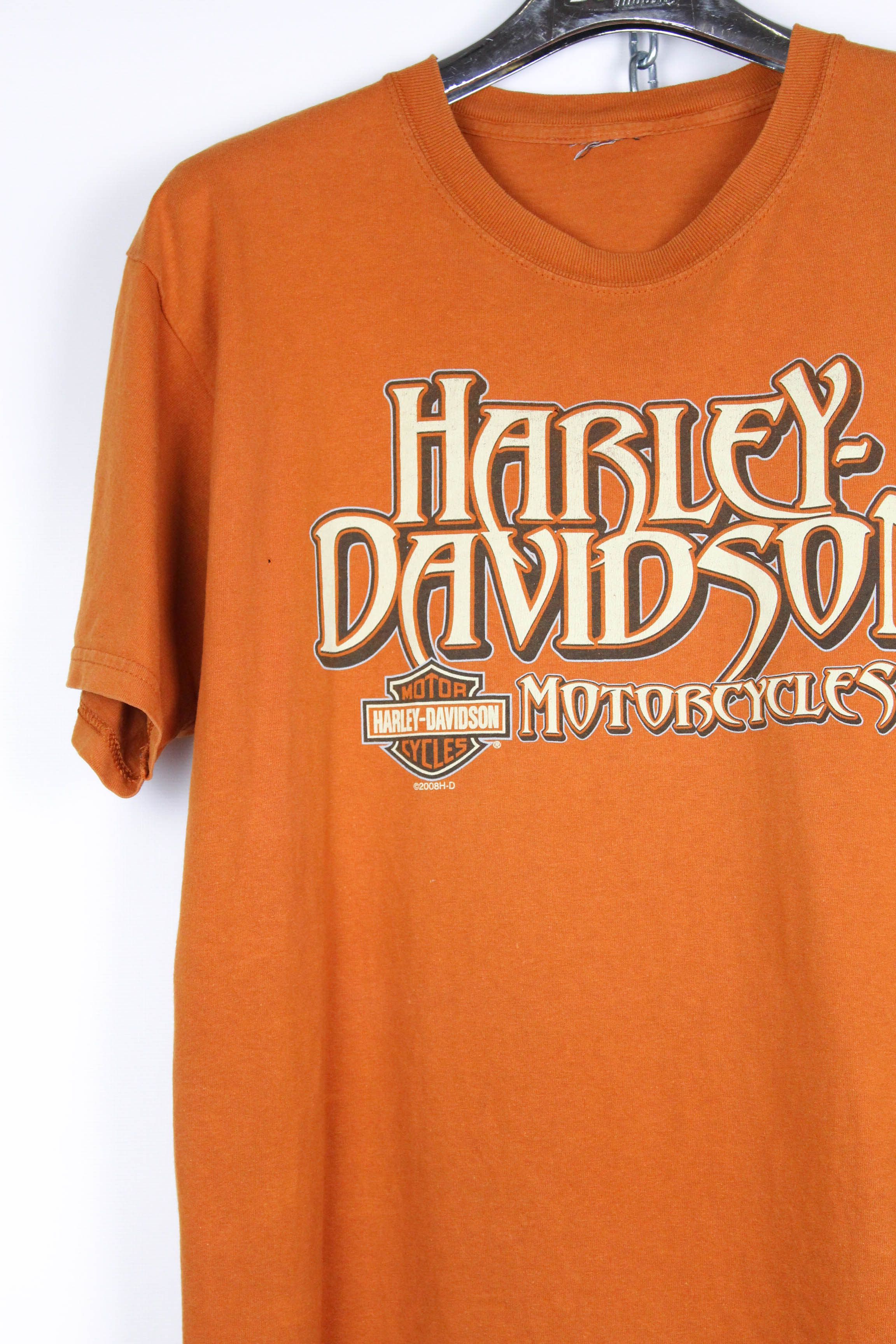 Harley Davidson Vintage Harley-Davidson Motorcycles Texas ©2008 T-shirt Tee Size US M / EU 48-50 / 2 - 3 Thumbnail