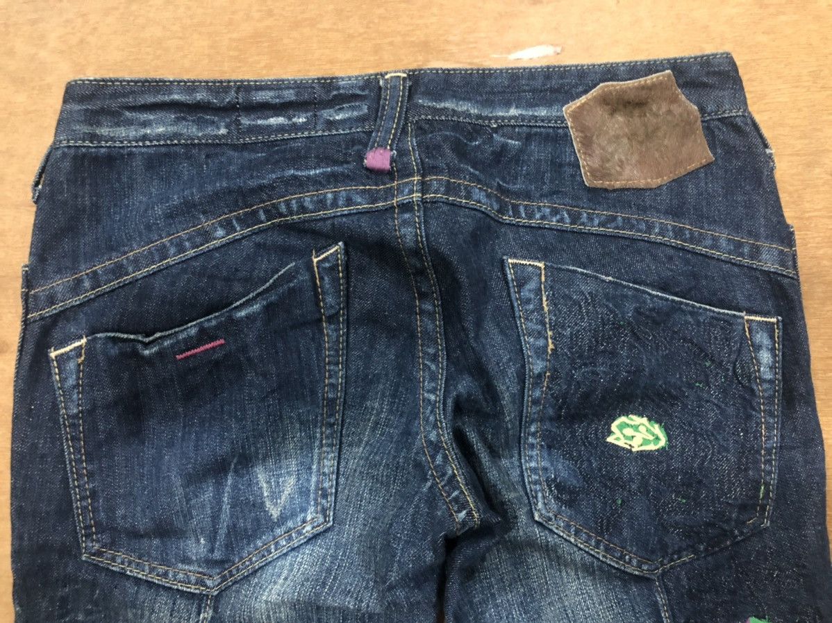 Designer Antgauge Patchwork Denim Jeans Size US 30 / EU 46 - 12 Thumbnail