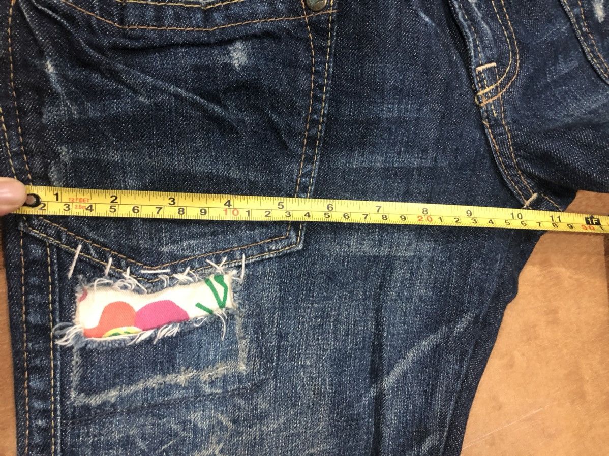 Designer Antgauge Patchwork Denim Jeans Size US 30 / EU 46 - 16 Thumbnail