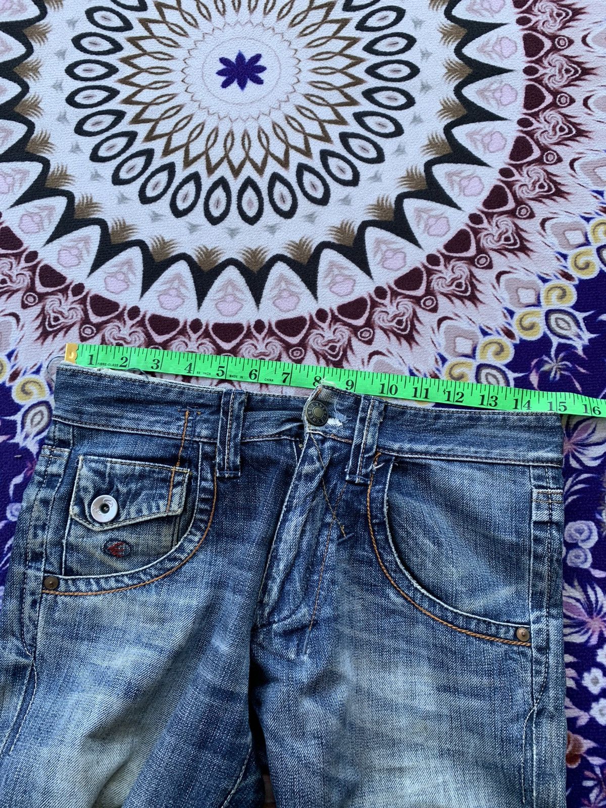 Energie Vintage Energie Distressed Denim Size US 30 / EU 46 - 15 Thumbnail