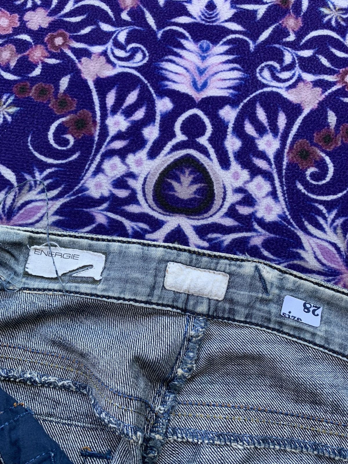 Energie Vintage Energie Distressed Denim Size US 30 / EU 46 - 5 Thumbnail