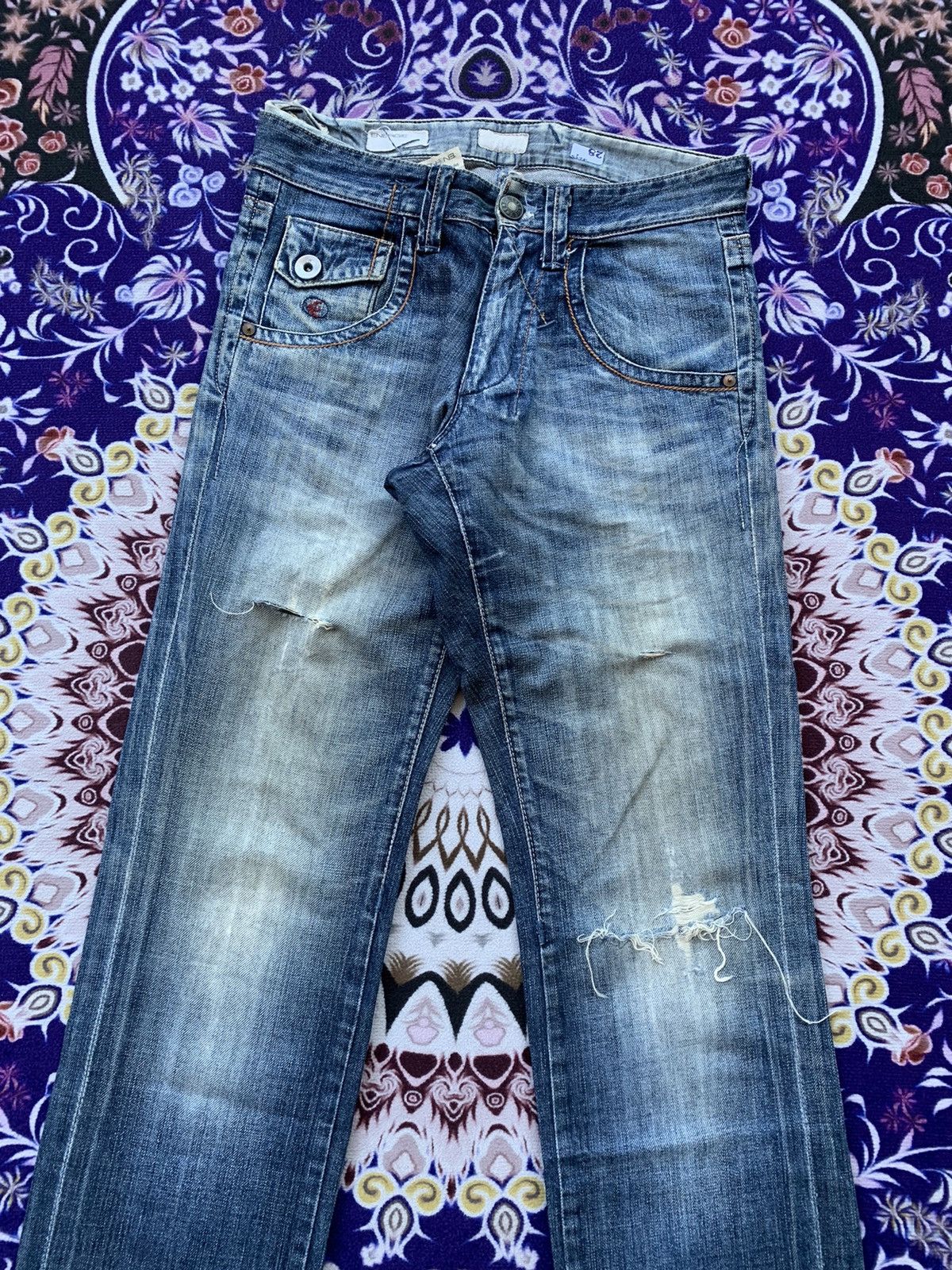Energie Vintage Energie Distressed Denim Size US 30 / EU 46 - 2 Thumbnail