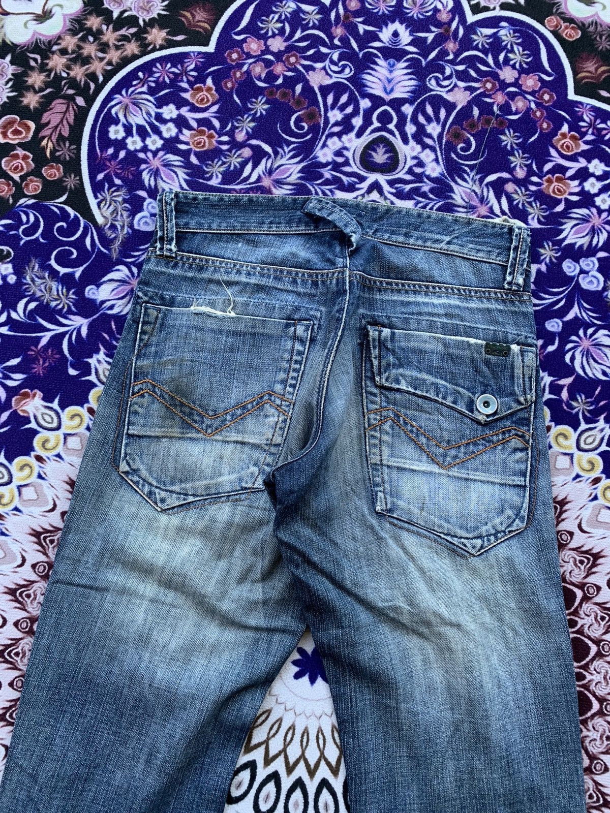 Energie Vintage Energie Distressed Denim Size US 30 / EU 46 - 11 Thumbnail