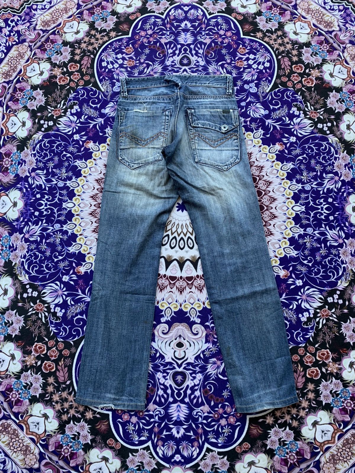 Energie Vintage Energie Distressed Denim Size US 30 / EU 46 - 8 Thumbnail