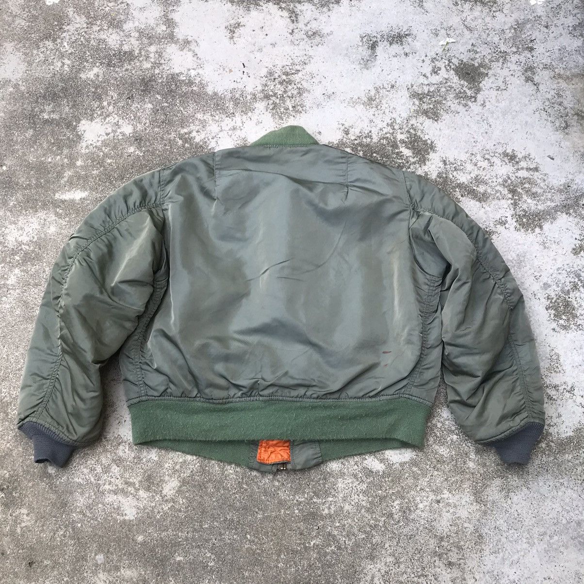 Alpha Industries VINTAGE ALPHA INDUSTRIES MA-1 BOMBER JACKET Size US L / EU 52-54 / 3 - 3 Thumbnail