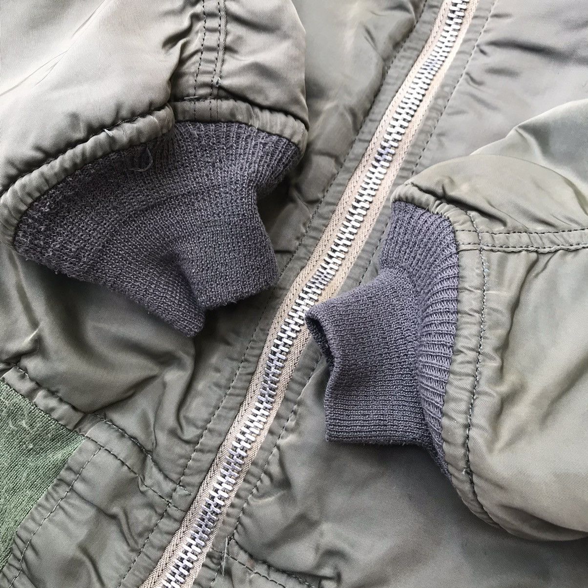 Alpha Industries VINTAGE ALPHA INDUSTRIES MA-1 BOMBER JACKET Size US L / EU 52-54 / 3 - 4 Thumbnail