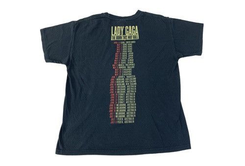 Vintage Lady Gaga Pony Ride The Born This Way World Tour Promo Tee Size US M / EU 48-50 / 2 - 2 Thumbnail