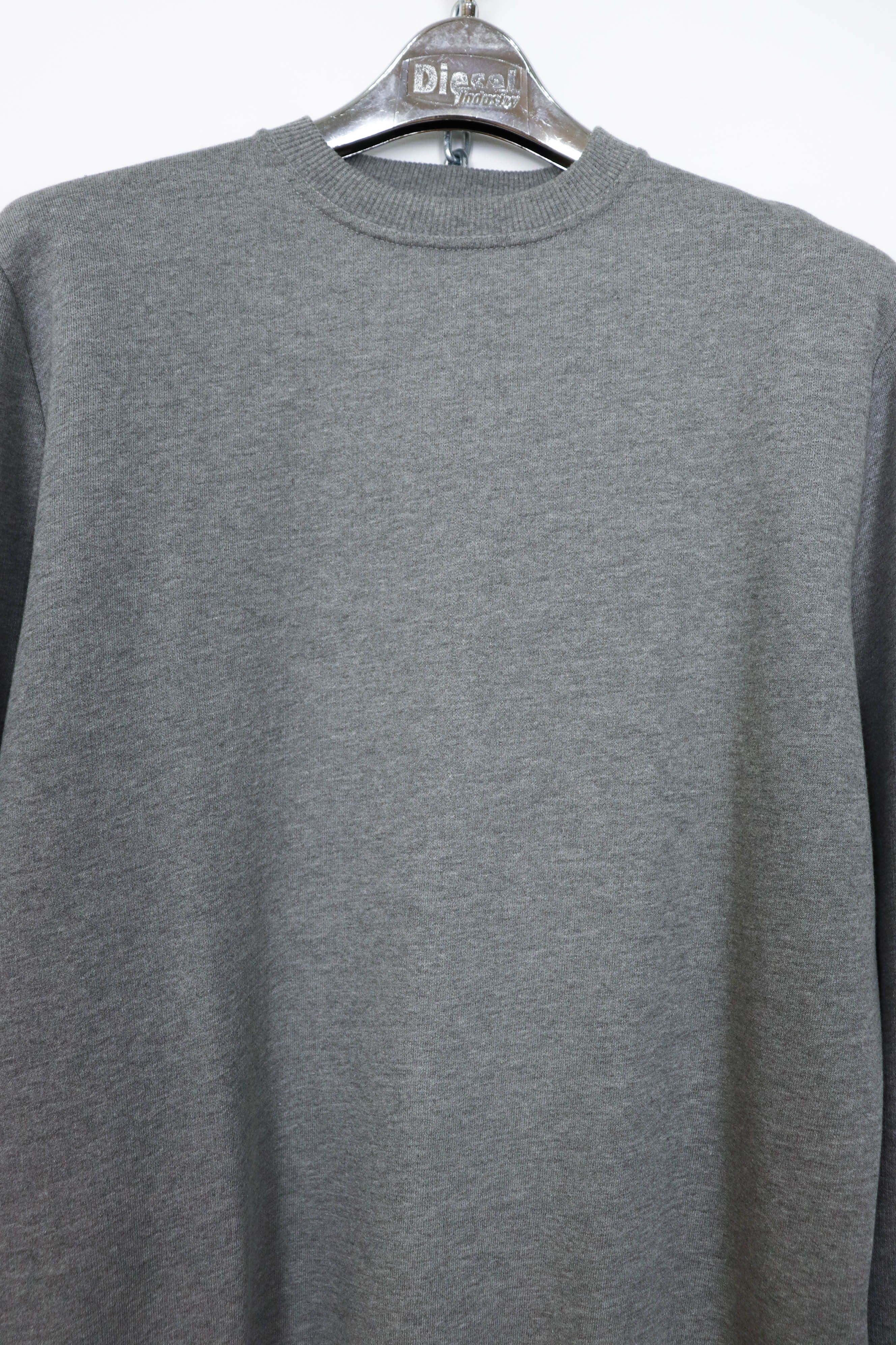 Tonsure Tonsure S/S 2019 Flower Patch Gray Melange Sweatshirt Size US L / EU 52-54 / 3 - 3 Thumbnail