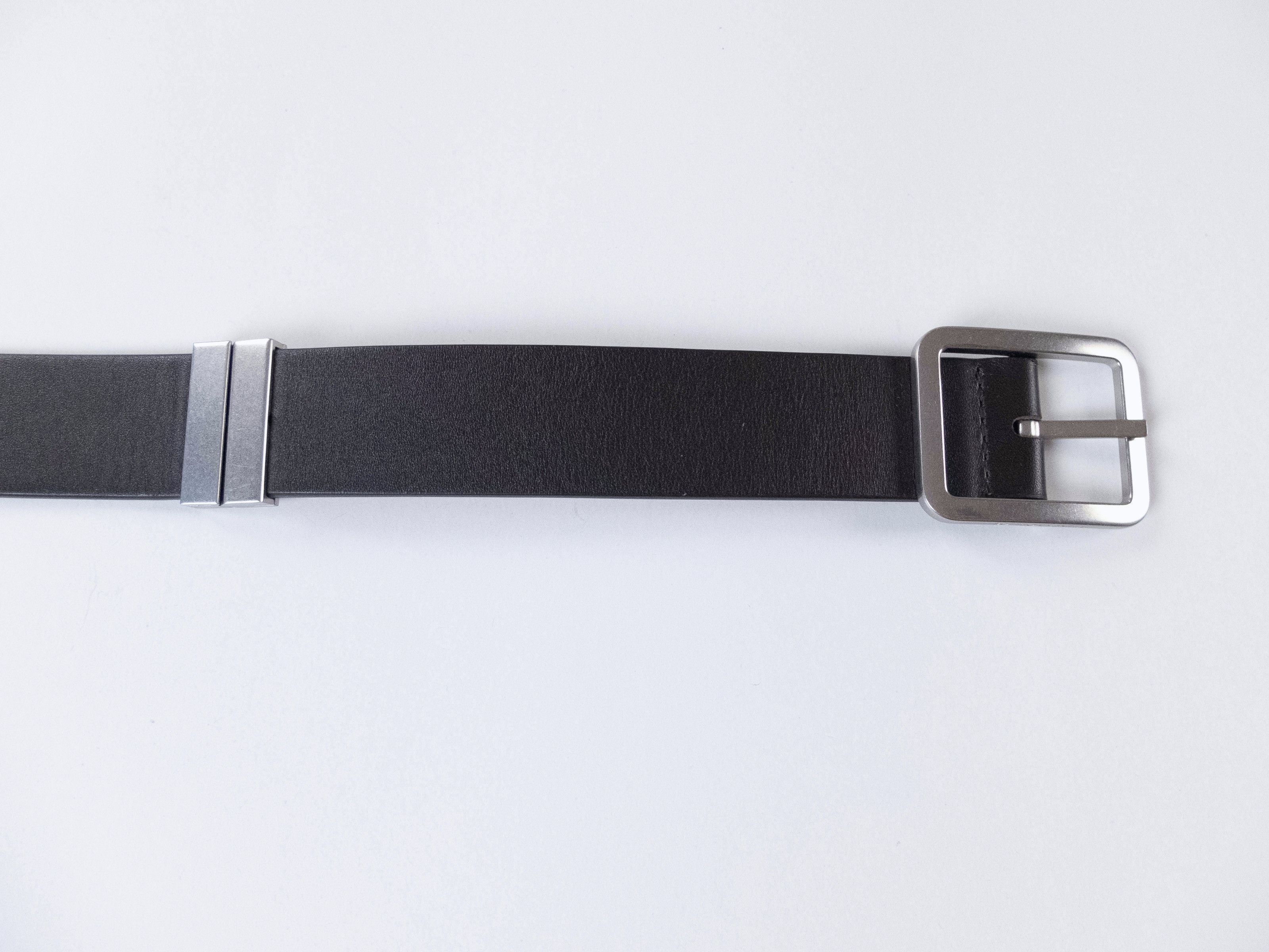 Bottega Veneta BOTTEGA VENETA black & red reversible leather belt 105 42 Size 42 - 4 Thumbnail
