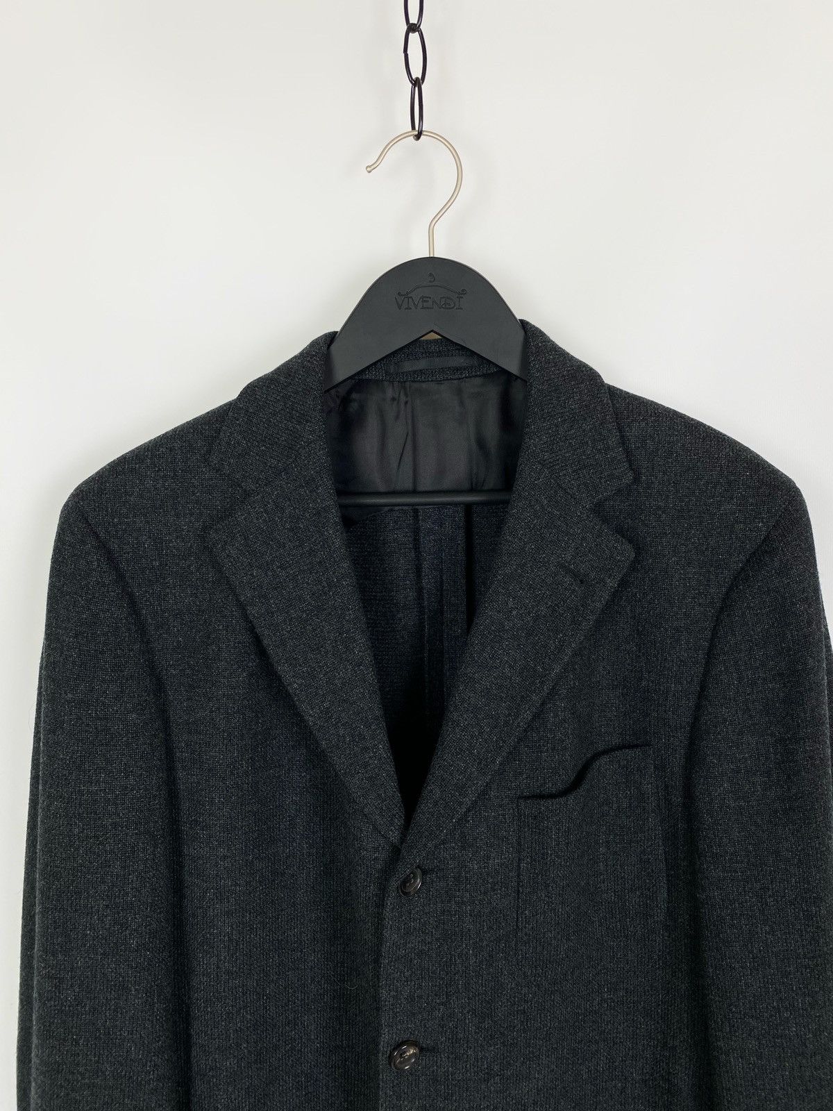 Ermenegildo Zegna Ermenegildo Zegna Windsor Wool Blazer Size 50 Size 50L - 3 Thumbnail