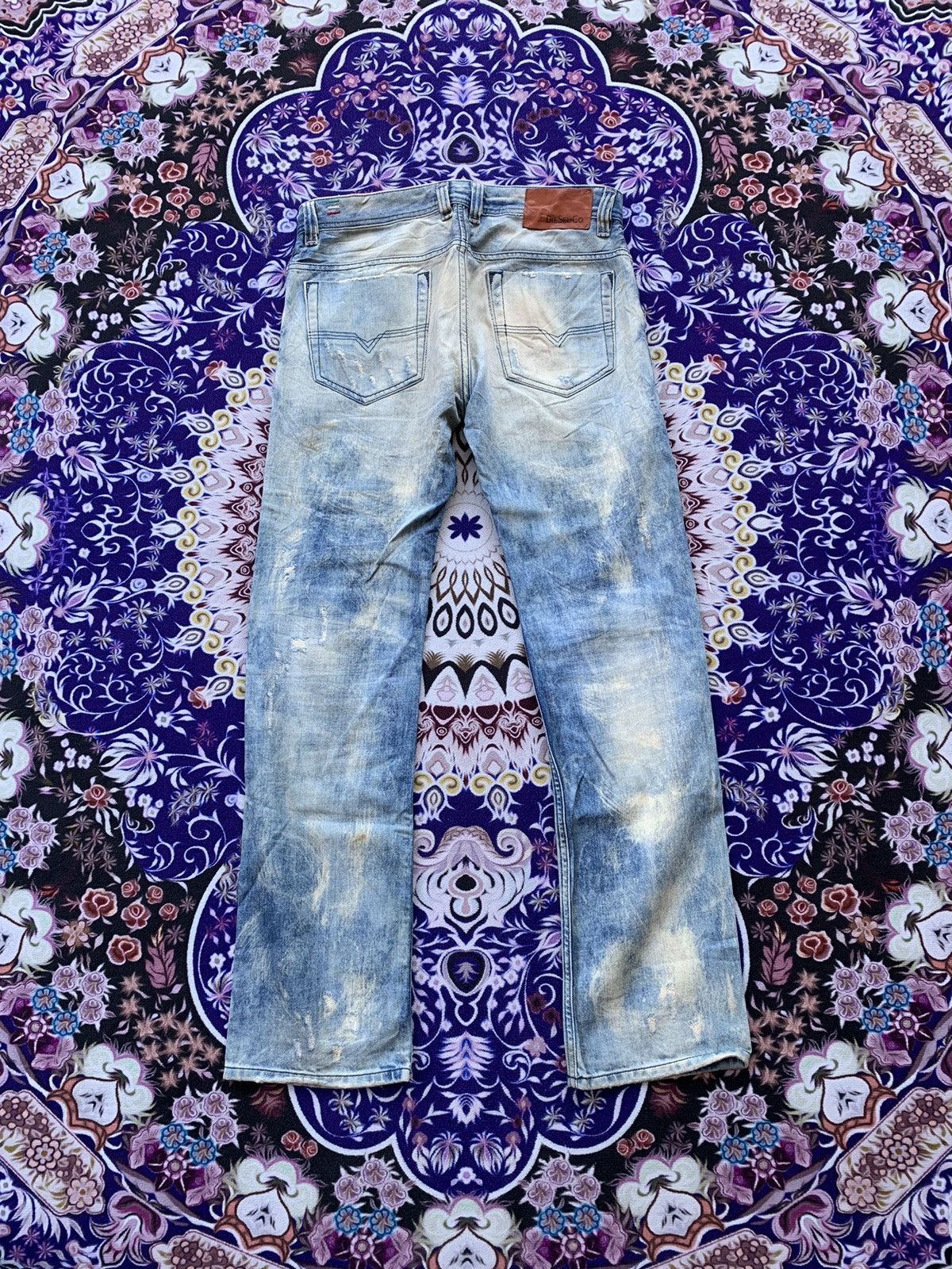 Diesel Diesel Industry Distressed Denim Size US 34 / EU 50 - 10 Thumbnail